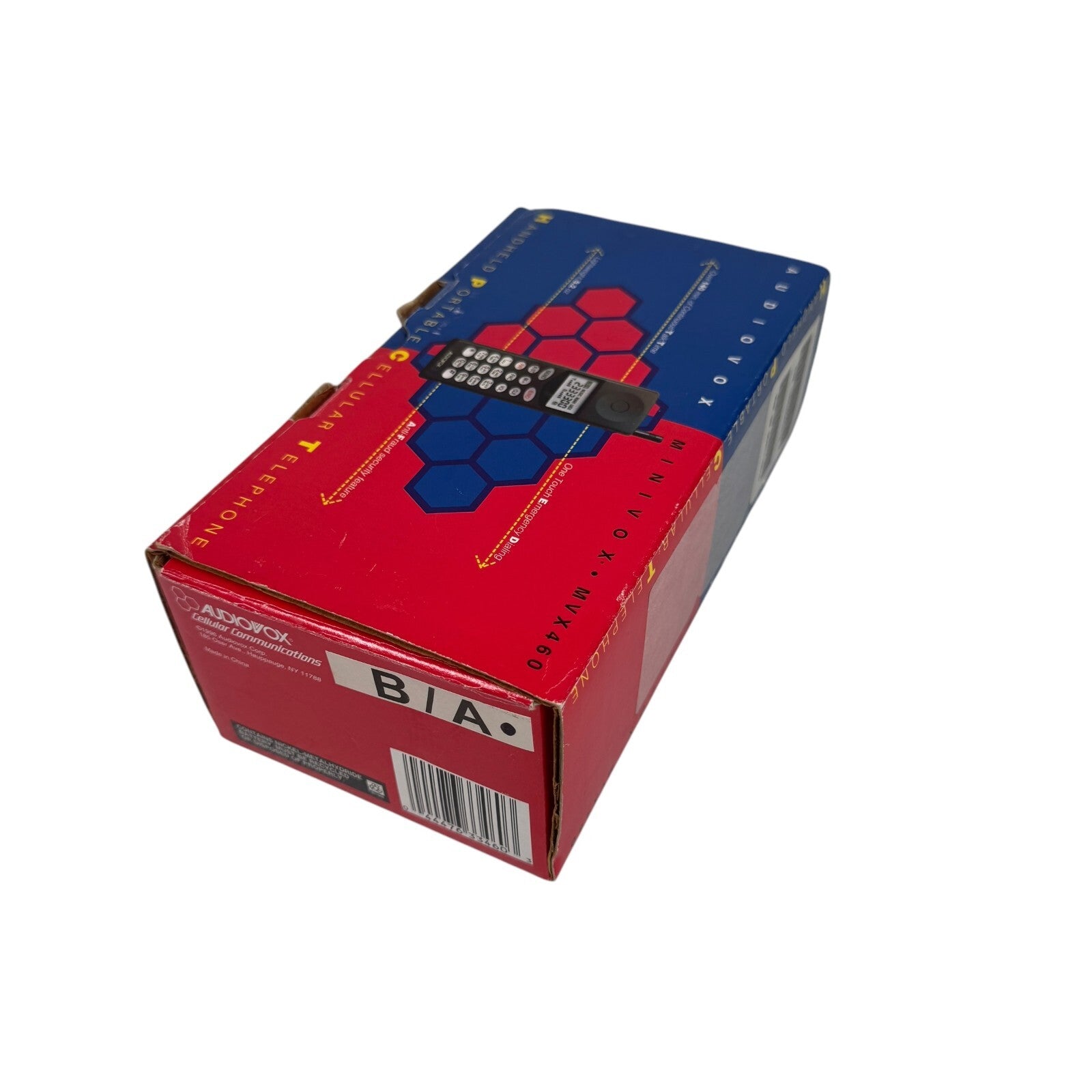 Audiovox Minivox Mvx460 handheld portable VTG cellphone carphone AS IS Untested