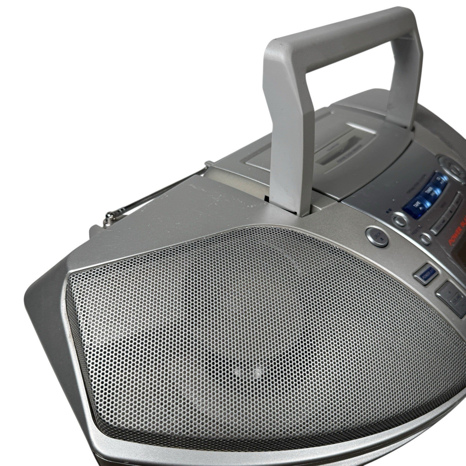 Vintage Y2K Panasonic Power Blaster RX-ES20 Boombox CD & Cassette Tape Player