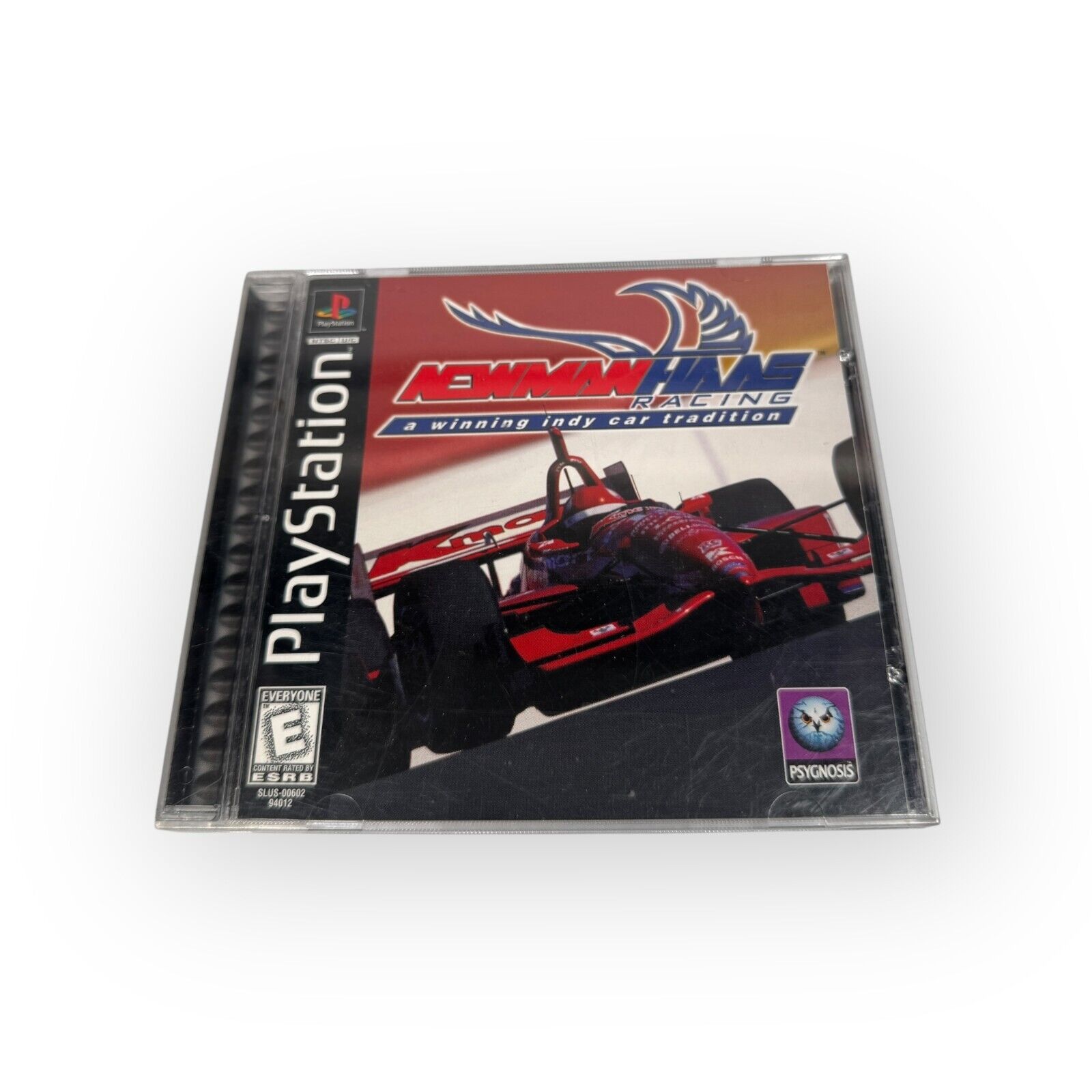 Newman Haas Racing Playstation 1 Indy Car Game Complete CIB Black Label