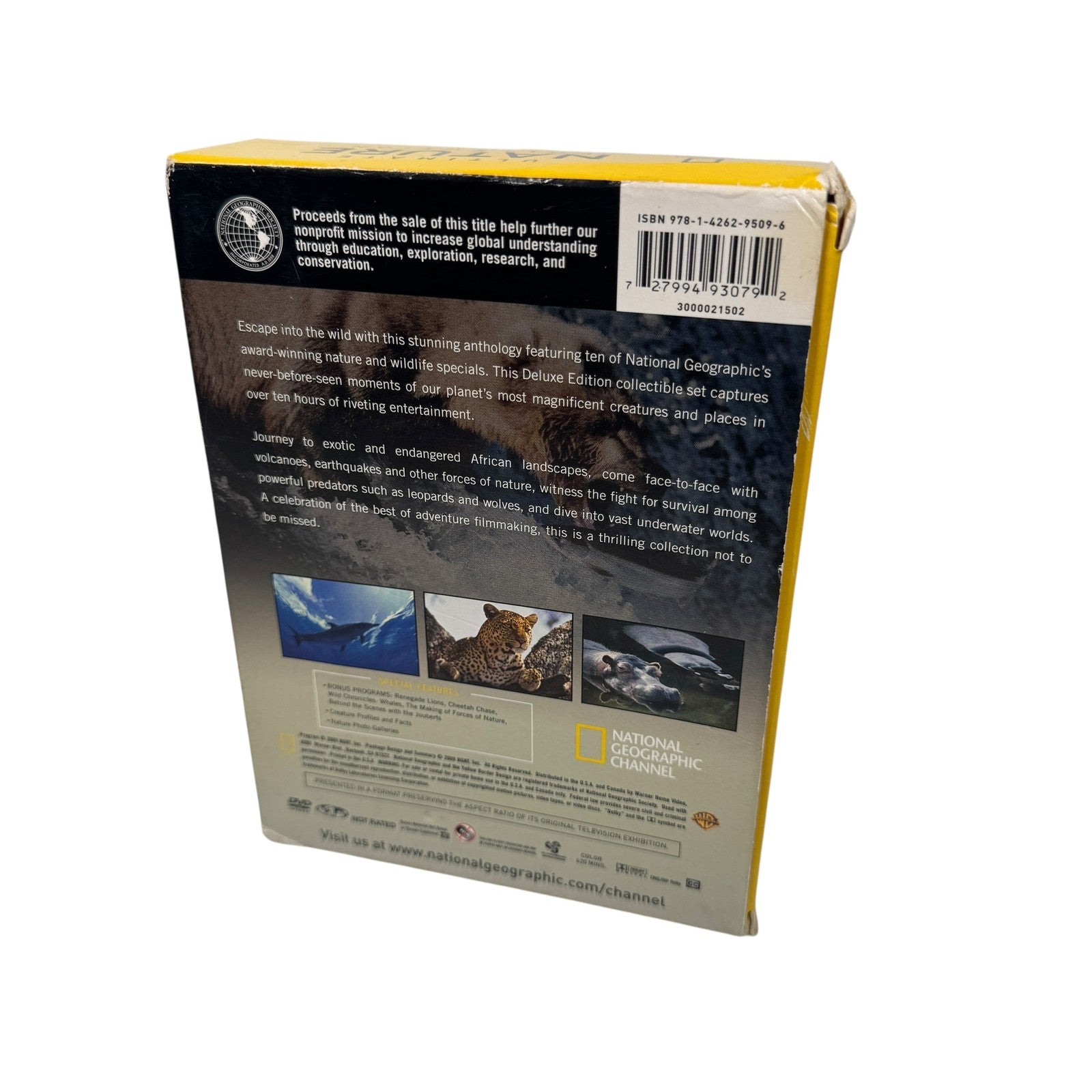 National Geographic Ultimate Nature Collection DVD 10 Disc Set Wildlife Animals
