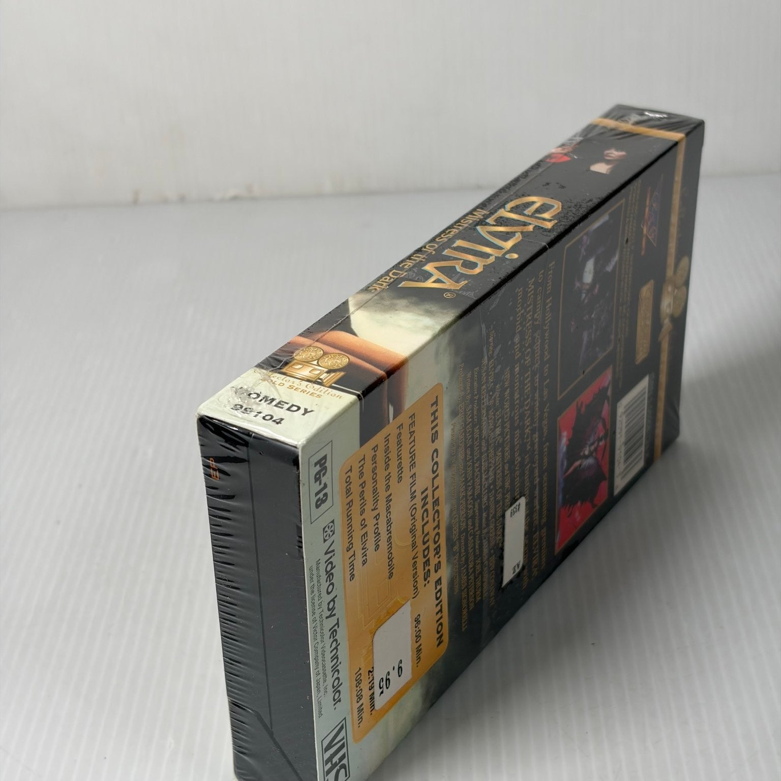 Elvira Mistress of the Dark VHS 1994 Comedy Horror Collector's Gold P&G Sealed