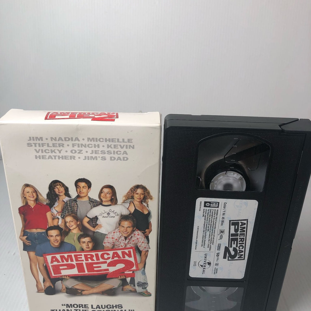 American Pie 2 VHS 2001 Teen Comedy Film Universal Original Release