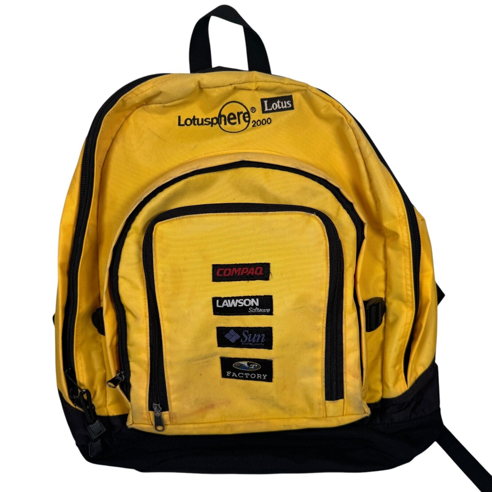 Y2K Lotus Lotusphere 2000 Computer Conference Sun Microsystems Promo Backpack