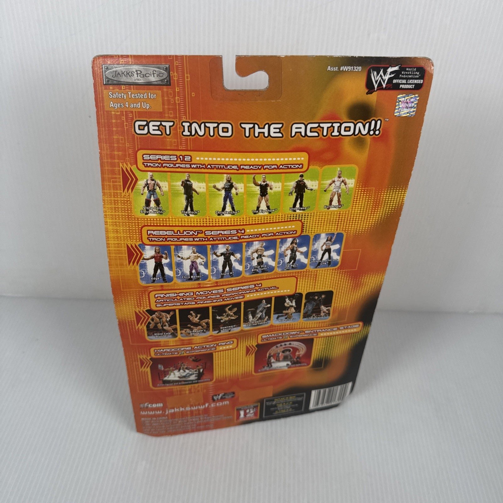 WWF / WWE Edge Backlash Series 5 Wrestling Figure 2001