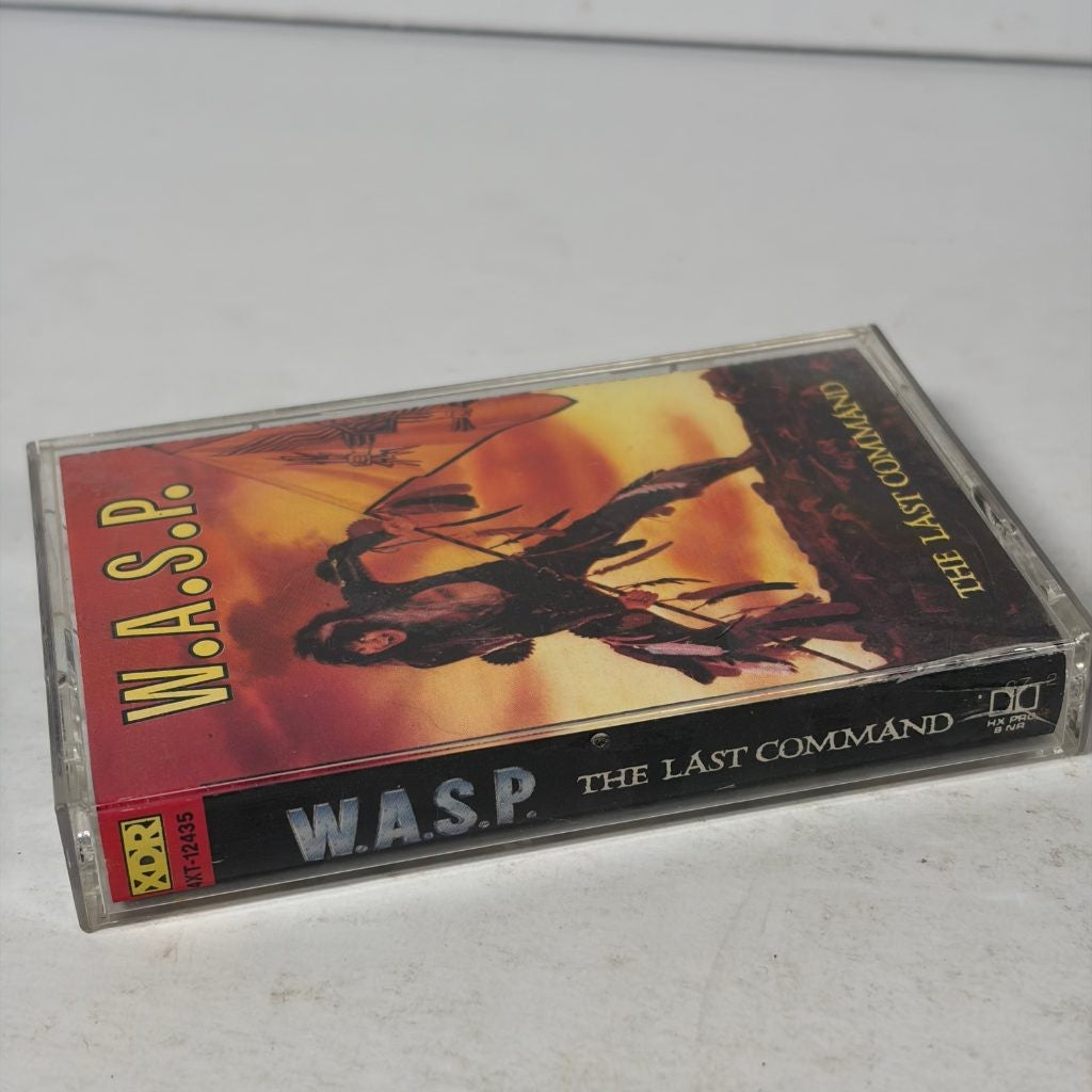 W.A.S.P. The Last Command Cassette Tape 1985 Capitol Records Heavy Metal 4XT-124