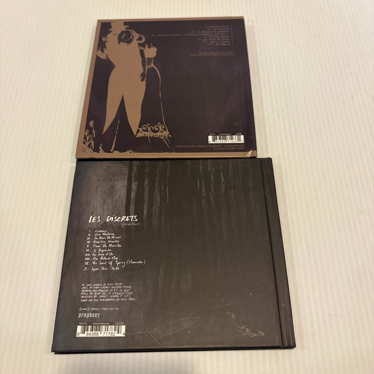 Les Discrets - Ariettes Oubliées & Prédateurs 2 CD Lot Rare Artbook Versions
