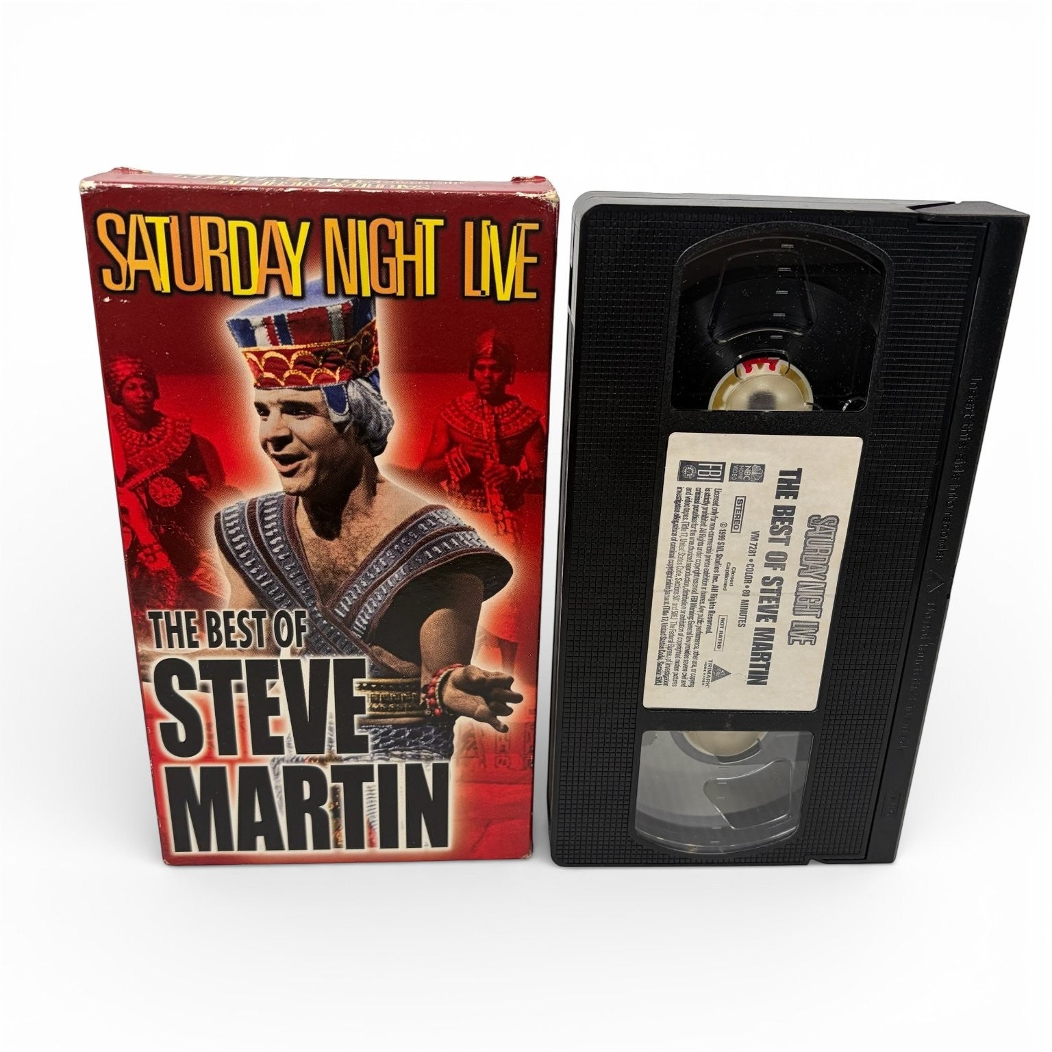 Saturday Night Live The Best of Steve Martin VHS 1999 King Tut Trimark SNL
