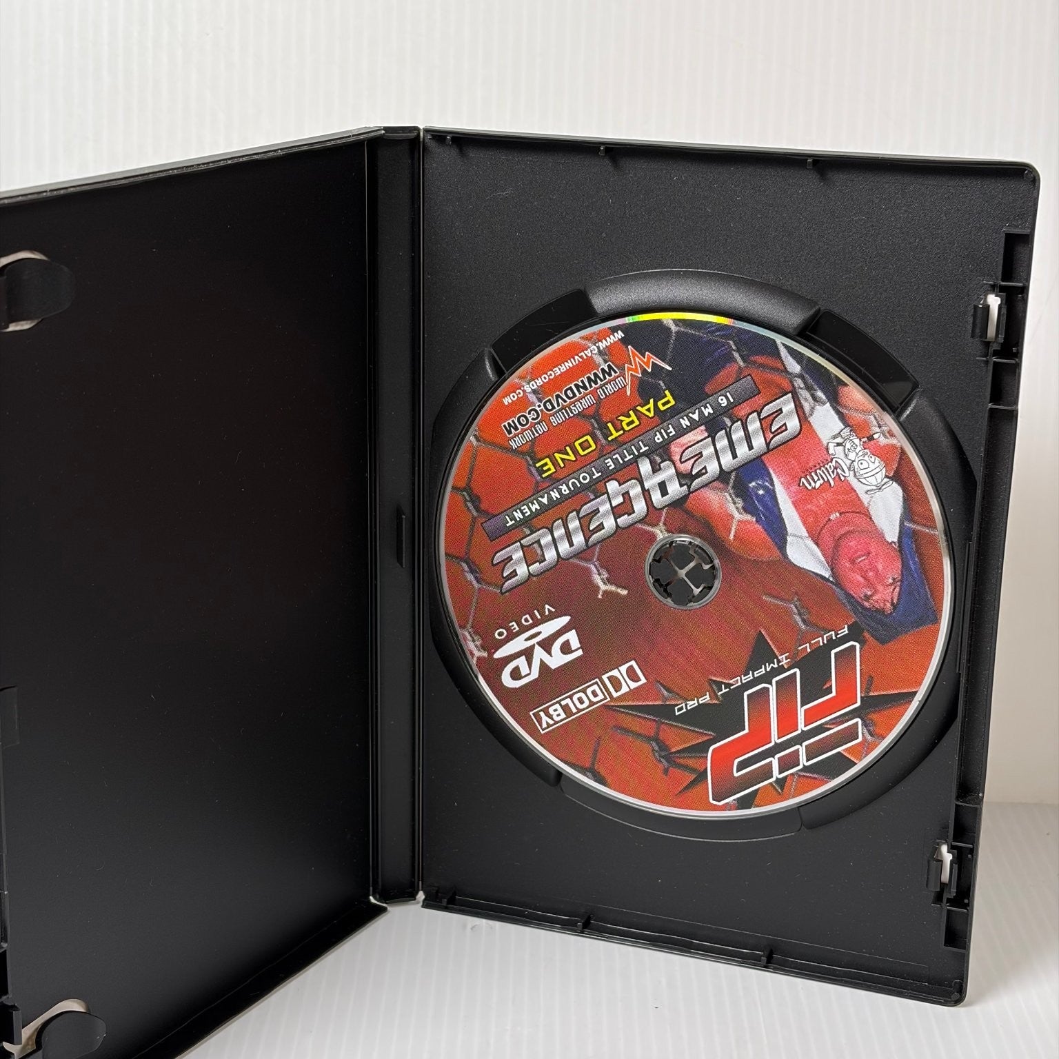 FIP Emergence Part One DVD 2009 Wrestling Title Tournament Punk Aries Styles OOP