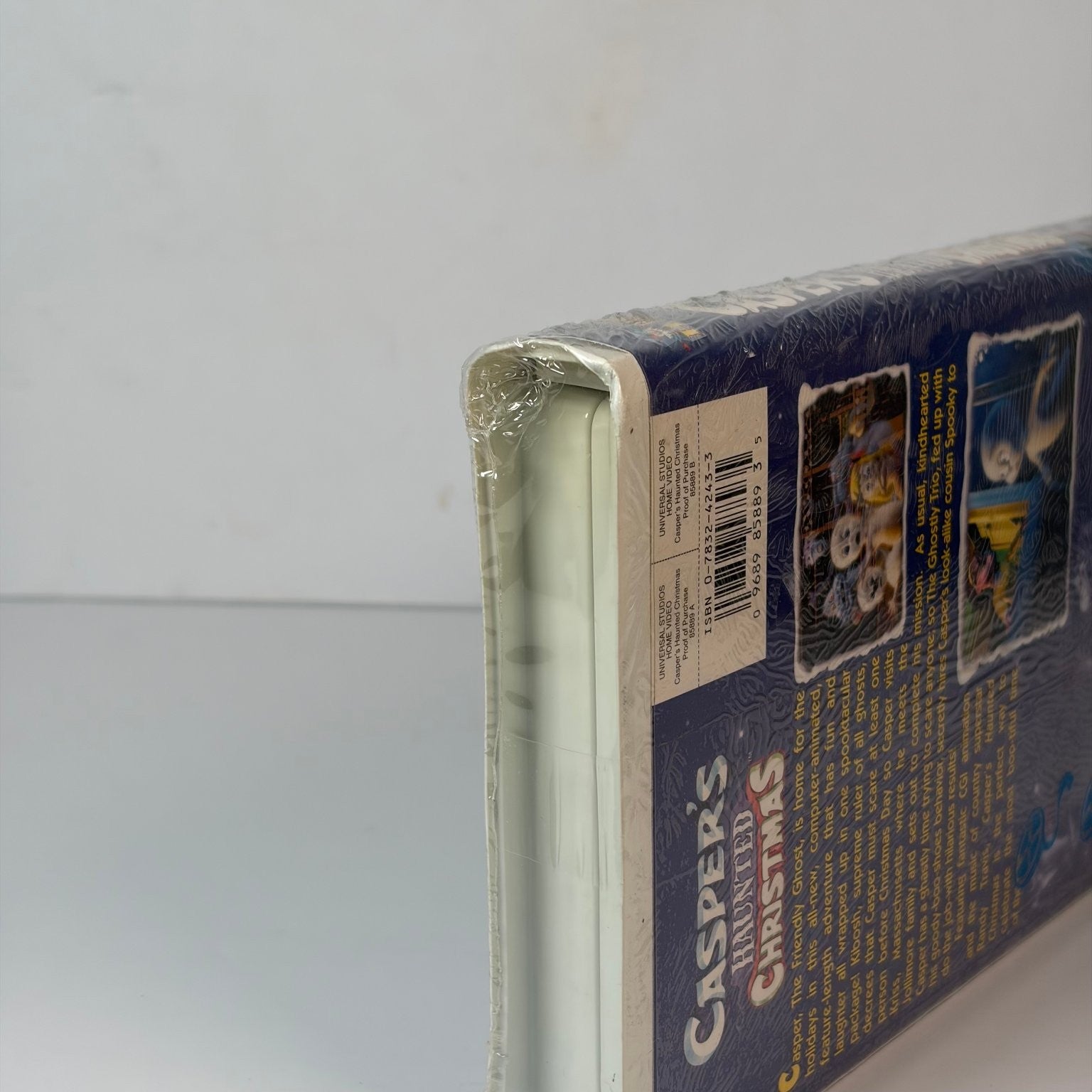 Casper's Haunted Christmas VHS 2000 Animated Family Holiday Universal
