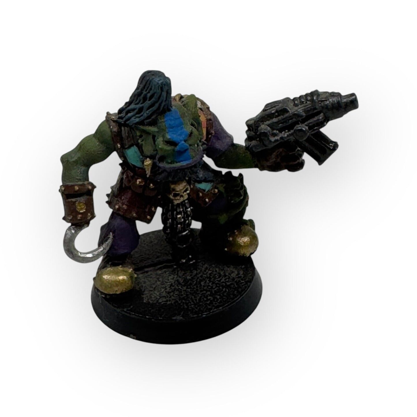 Warhammer 40K Rogue Trader Era Runtherd with Prosthetic Hook (Runtherdz) Painted