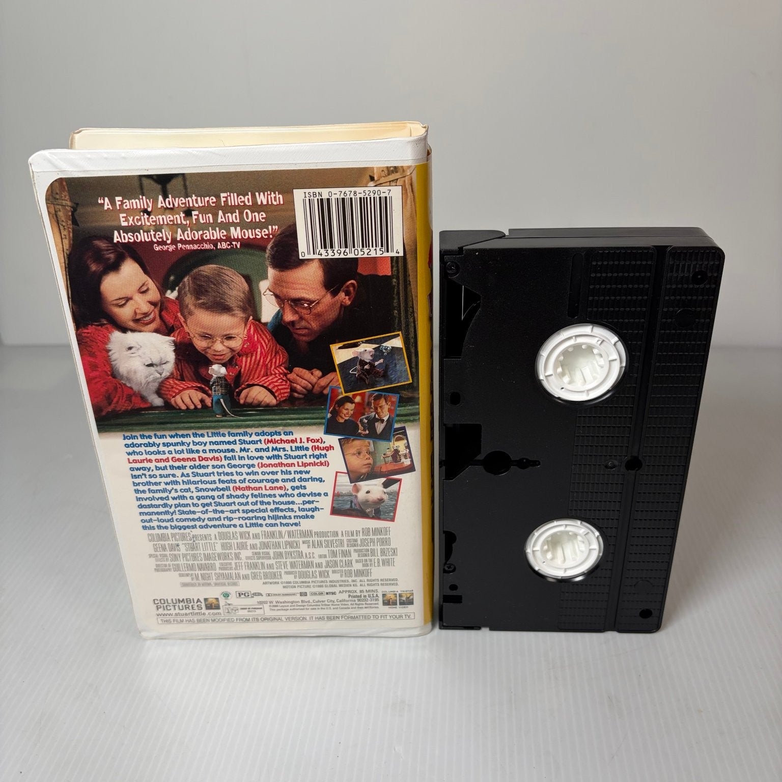 Stuart Little VHS 1999 Family Adventure Columbia Pictures PG Movie