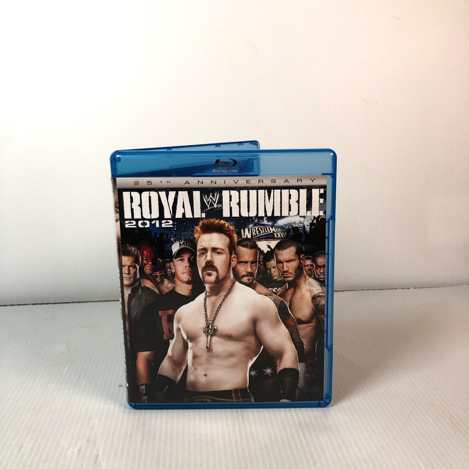 WWE Royal Rumble 2012 Blu-ray 25th Anniv. Sheamus CM Punk Cena Bryan
