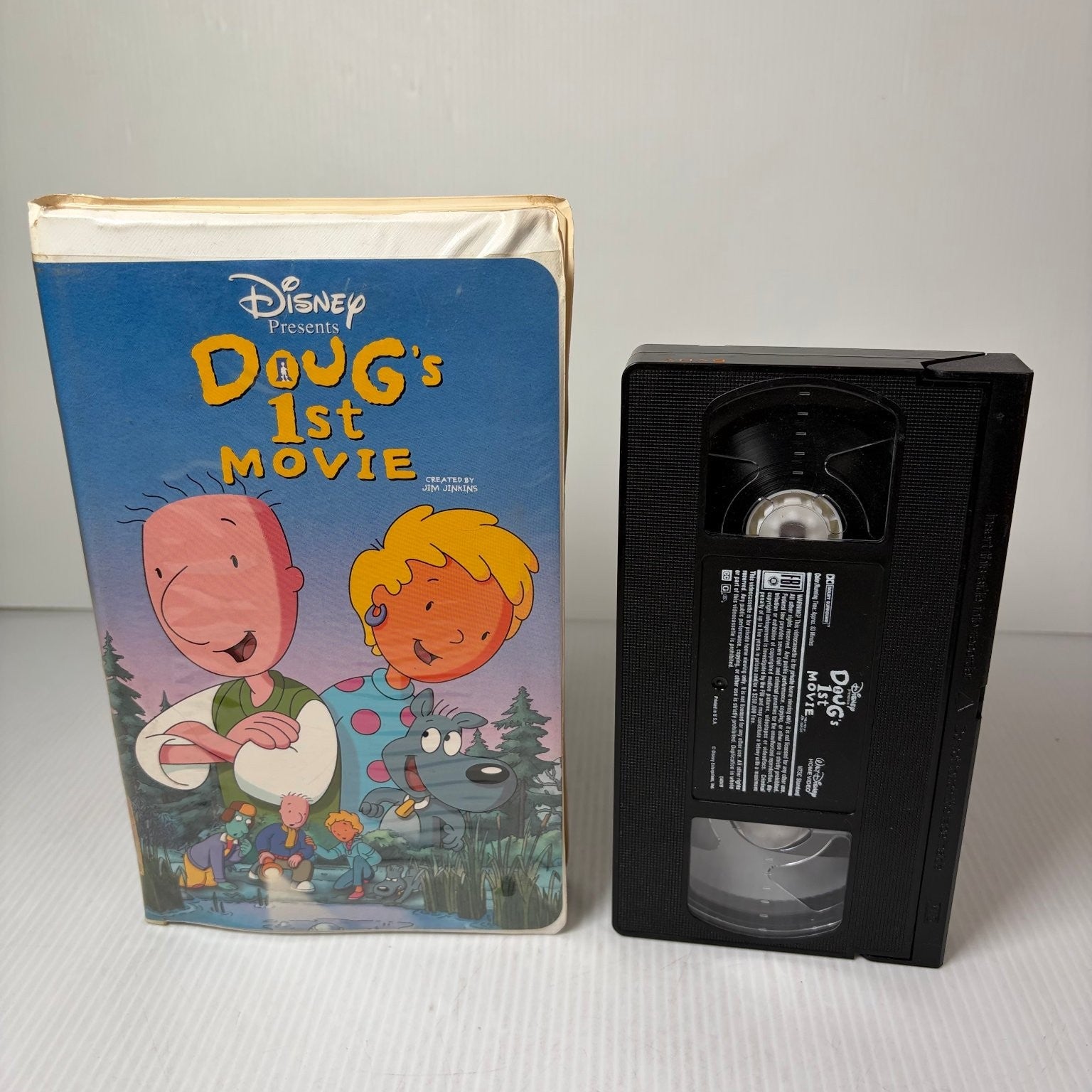 Doug's 1st Movie VHS 1999 Disney Animation Cartoon Family Film