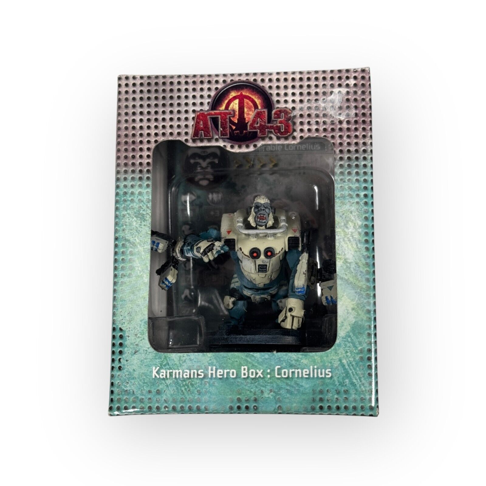 AT-43 Karmans Hero Box Cornelius New in Open Box w/ Card Miniature Single