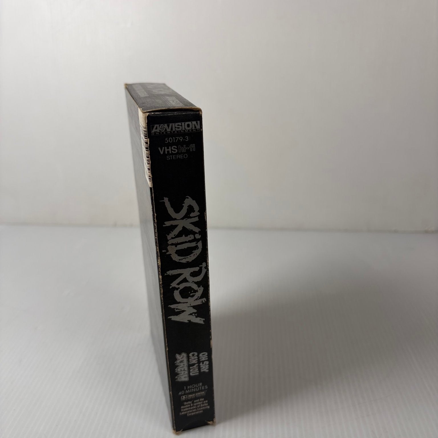 Skid Row Oh Say Can You Scream VHS 1990 Hard Rock Concert A*Vision