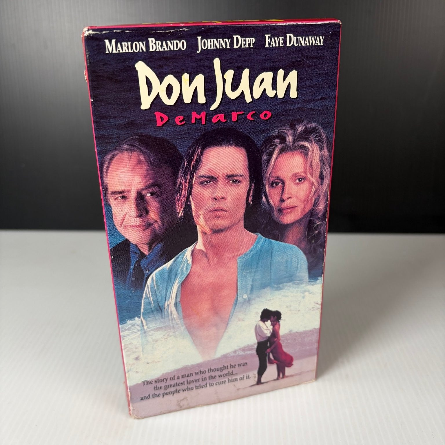 Don Juan DeMarco VHS 1995 Romantic Comedy Original Release New Line