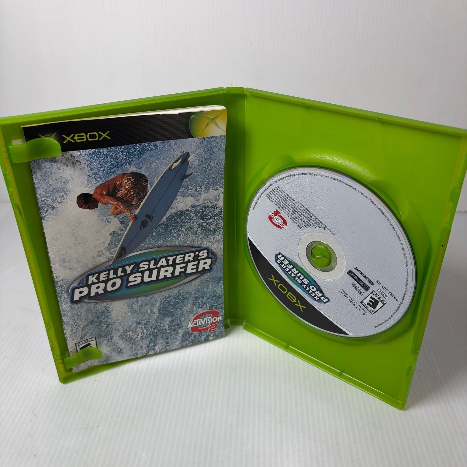 Kelly Slater's Pro Surfer Xbox Video Game Surfing Sports NTSC Activision
