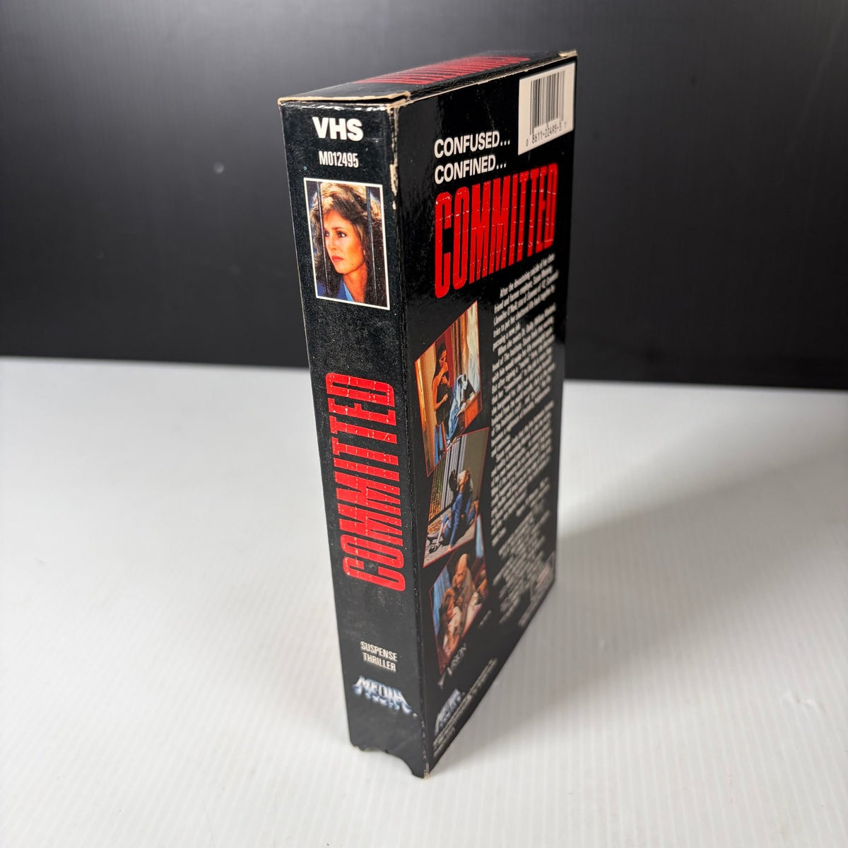 Committed VHS 1991 Suspense Thriller Jennifer O'Neill Media Home Entertainment