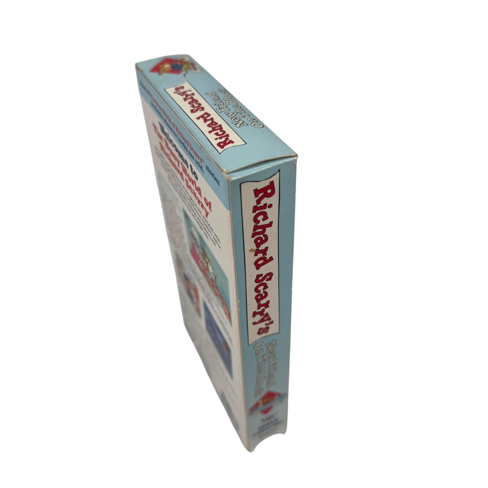 Vintage Richard Scarry's New Friend On The Block VHS 1996 Kids Animation Tested