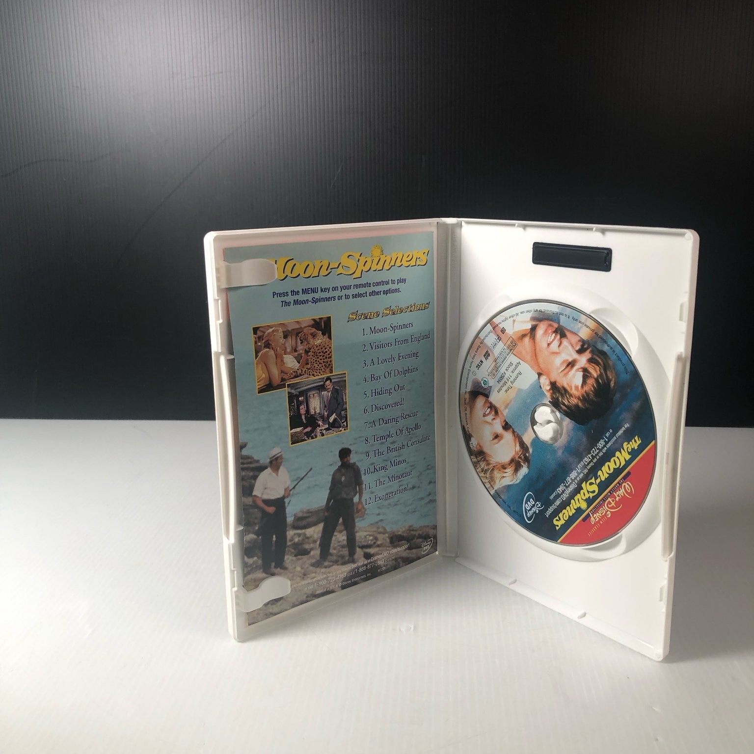 The Moon-Spinners DVD 1964 Hayley Mills Collection Disney Mystery Eli Wallach