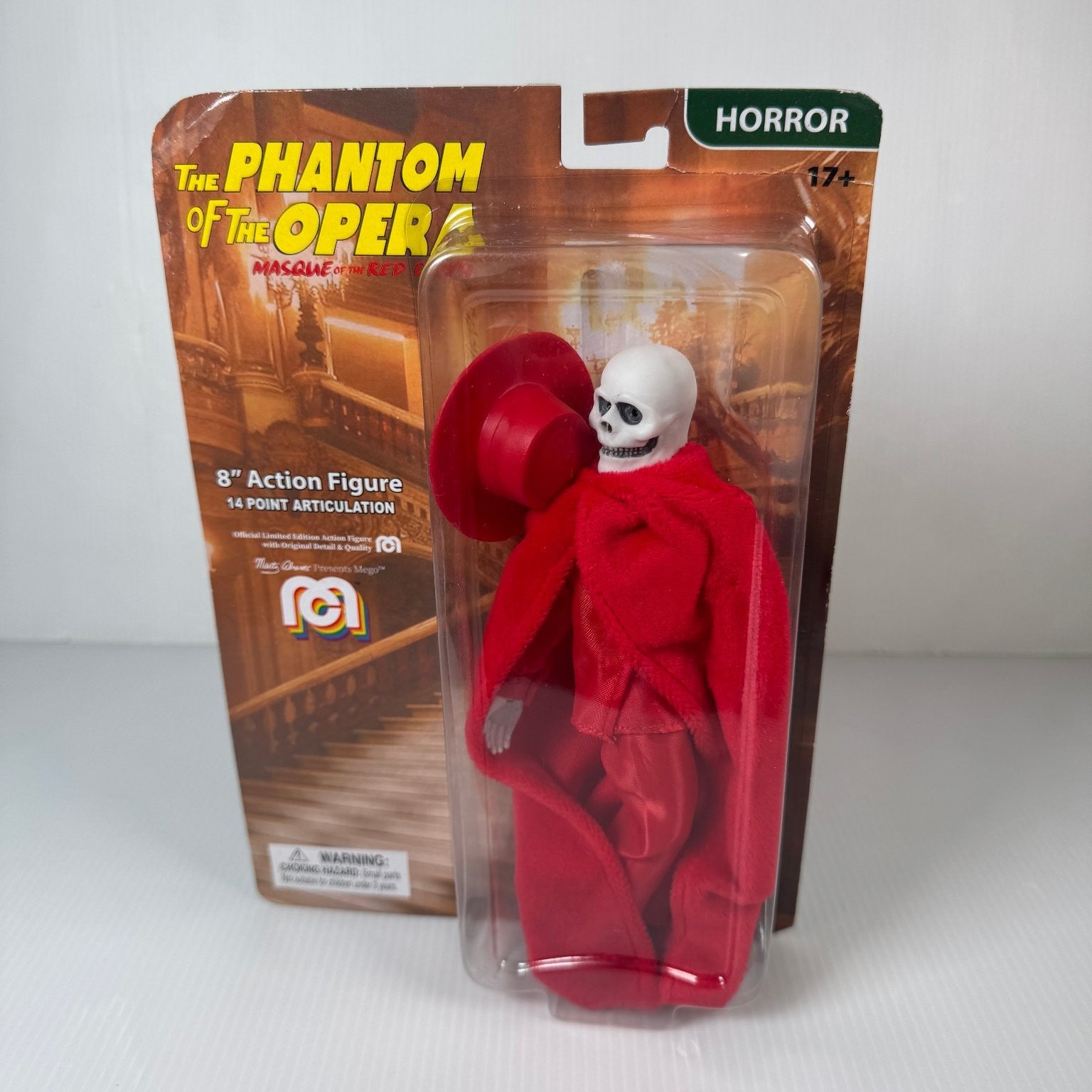 Mego Phantom of the Opera 8in Action Figure Masque of the Red Death
