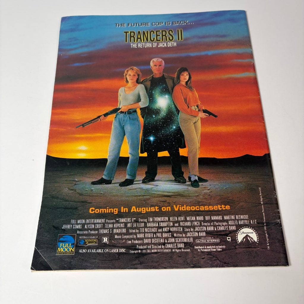 Cinefantastique October 1991 Star Trek Next Generation Batman II Freddy's Dead