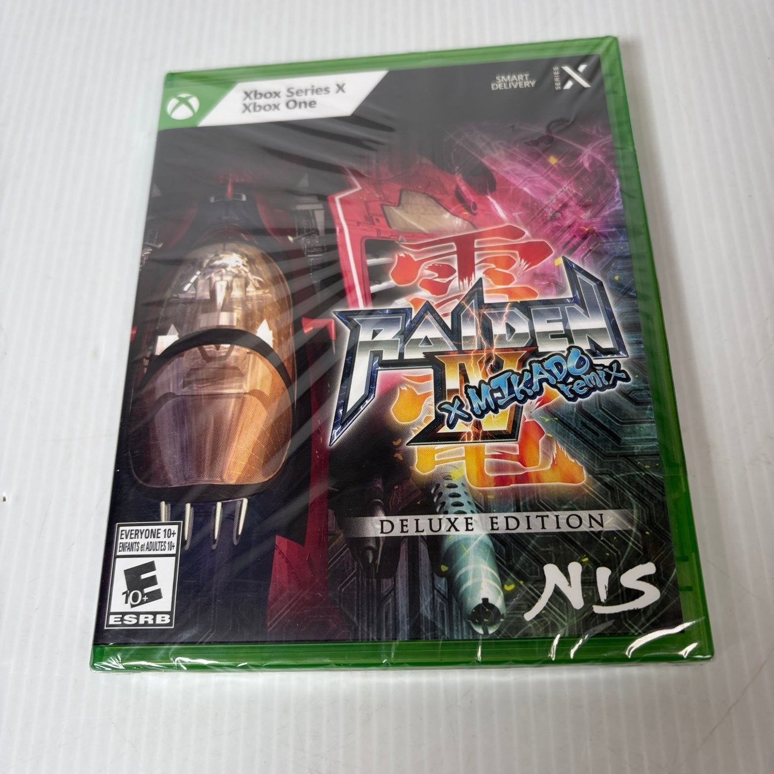 Raiden IV x MIKADO remix Deluxe Edition Xbox Series X Video Game Shooter