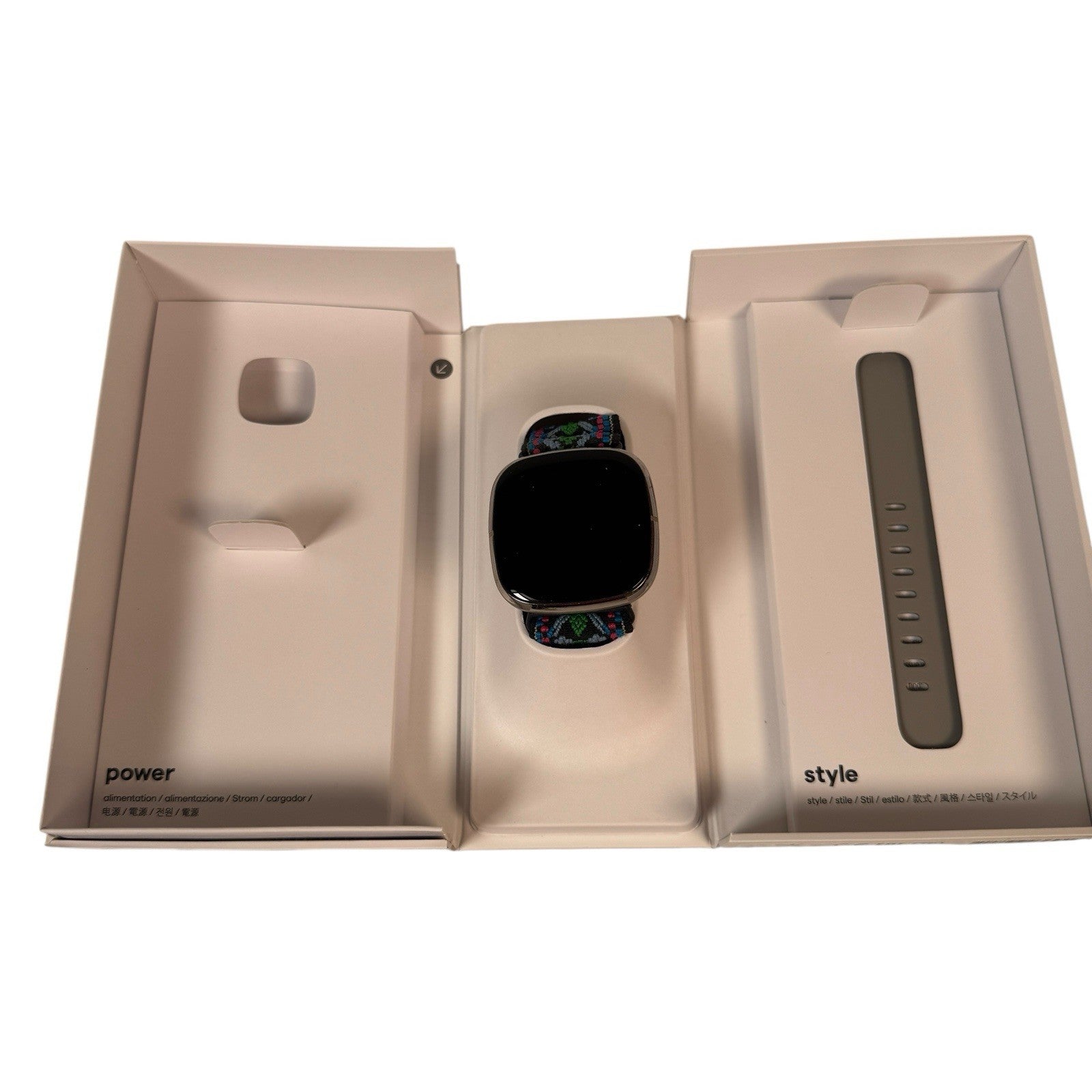 Fitbit Sense Advanced Fitness Tracker Smartwatch w/ Extra Chargers & Wristbands