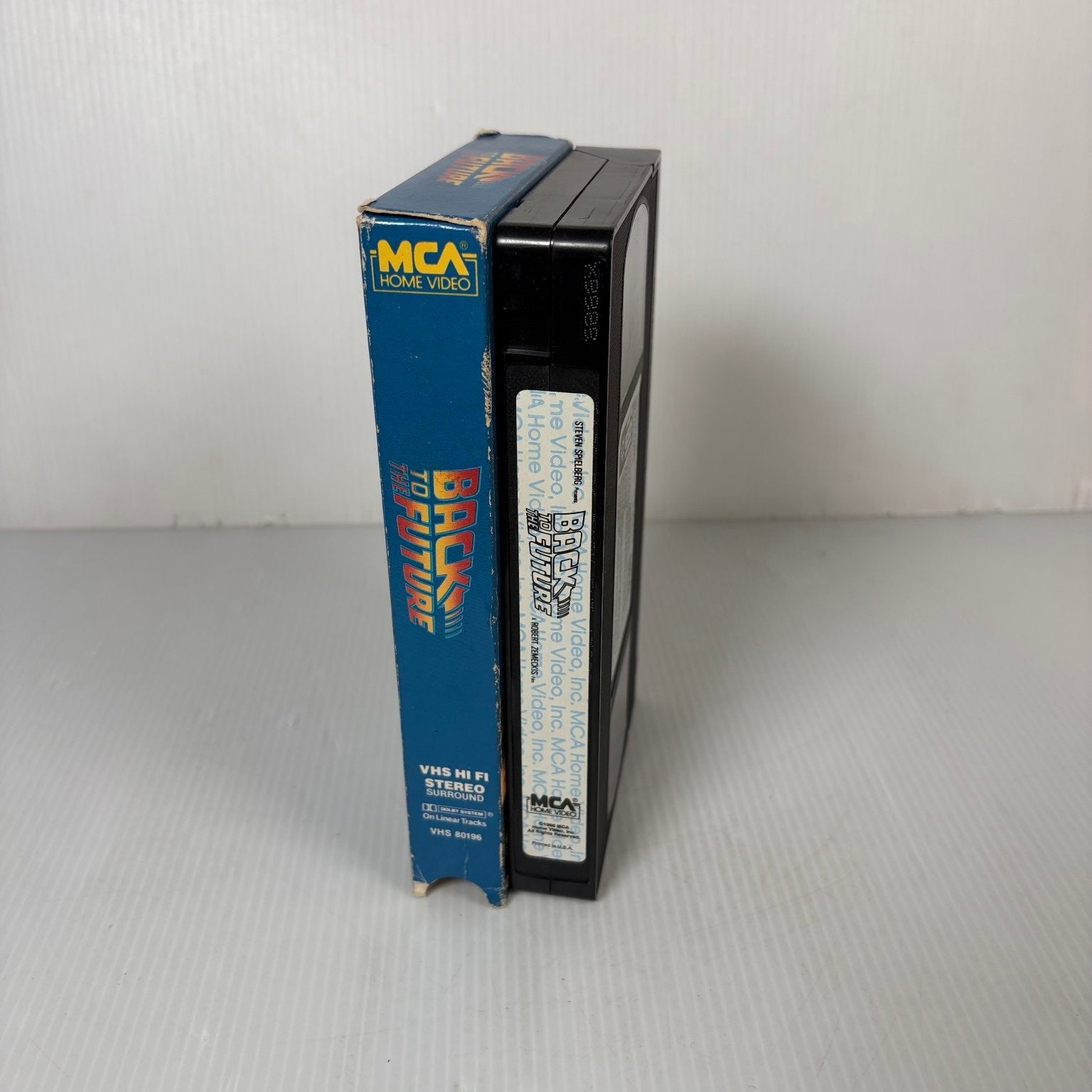 Back to the Future VHS 1985 Sci-Fi Comedy MCA Home Video Classic
