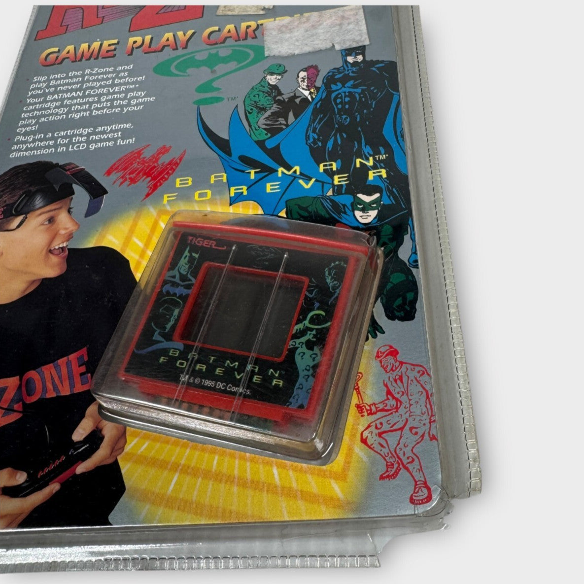 VINTAGE 1995 R-ZONE BATMAN FOREVER GAME TIGER ELECTRONICS NEW SEALED