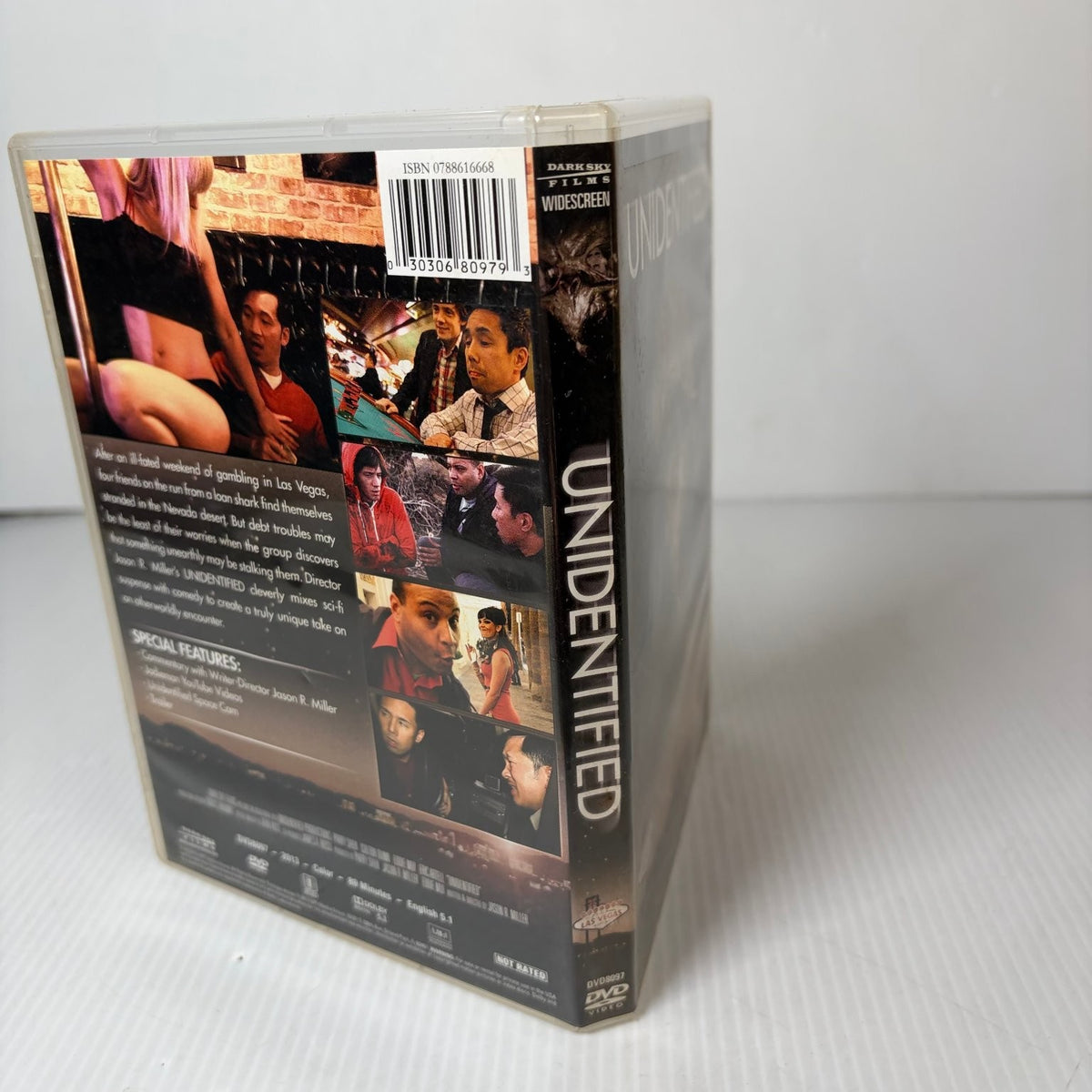 UNIDENTIFIED DVD 2013 Jason R. Miller Sci-Fi Comedy Suspense Thriller