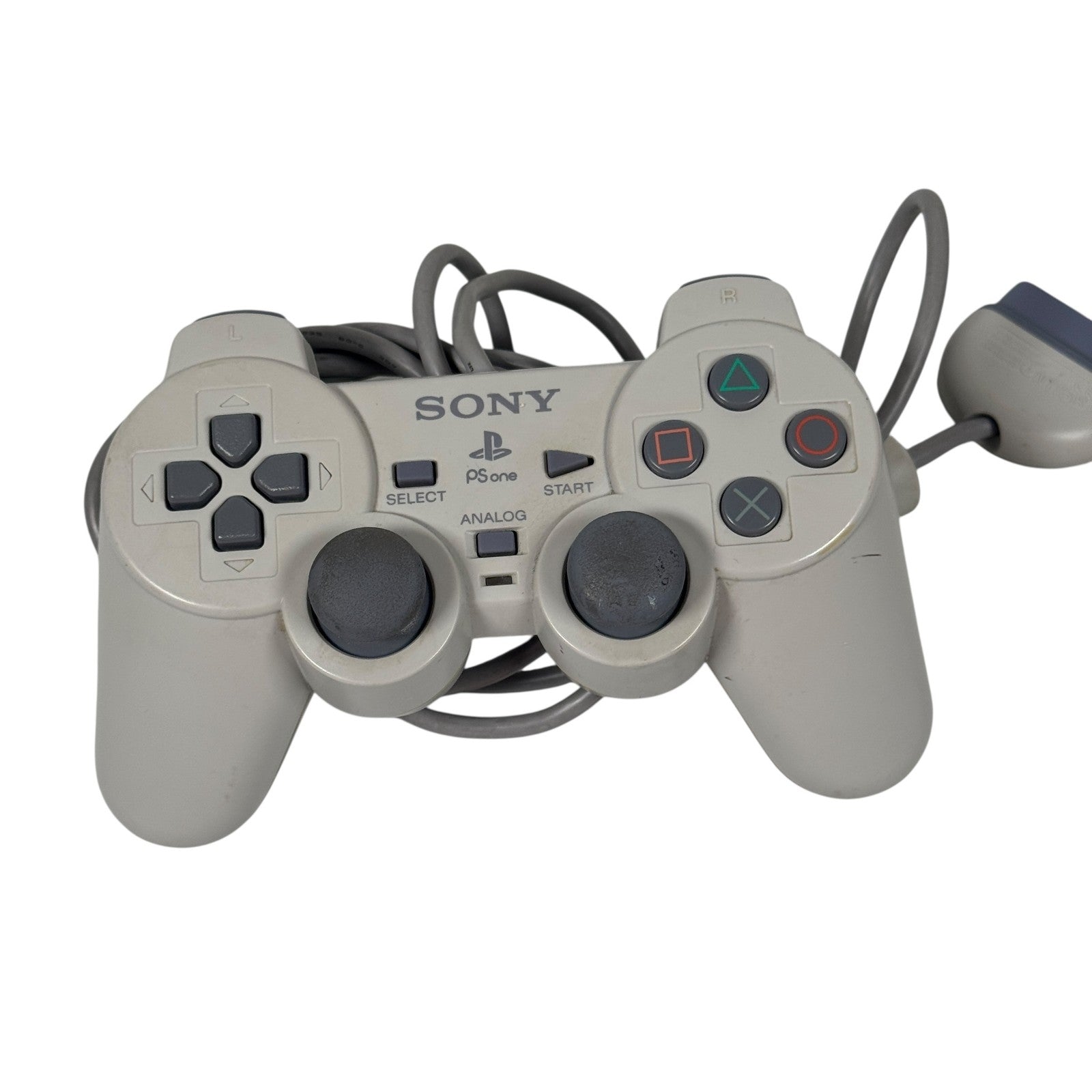 Sony PS One Analog Controller SCPH-110 PlayStation Wired Gamepad OEM Gray Tested