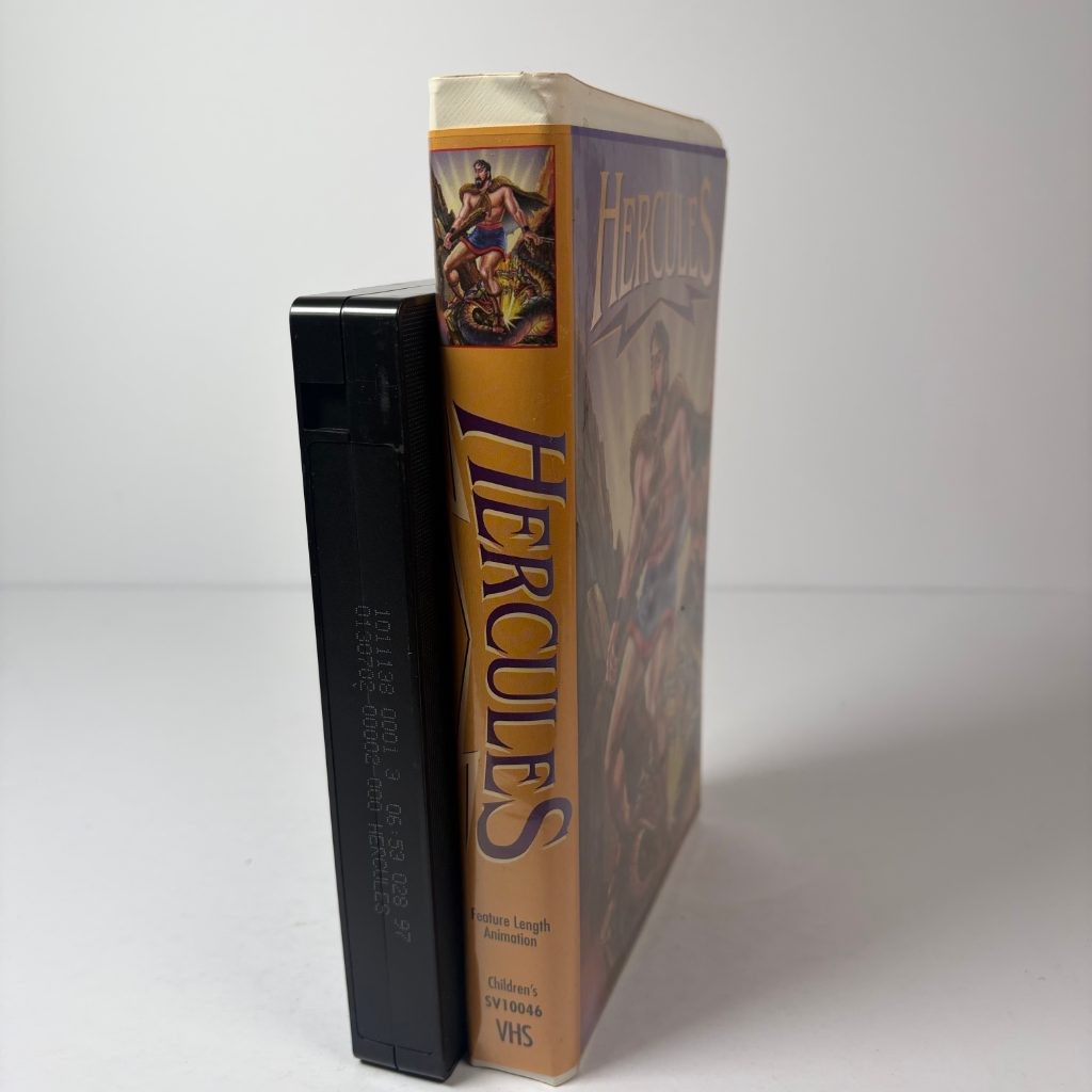Hercules VHS Animated Feature Video Treasures Anchor Bay SV10046 Mythology
