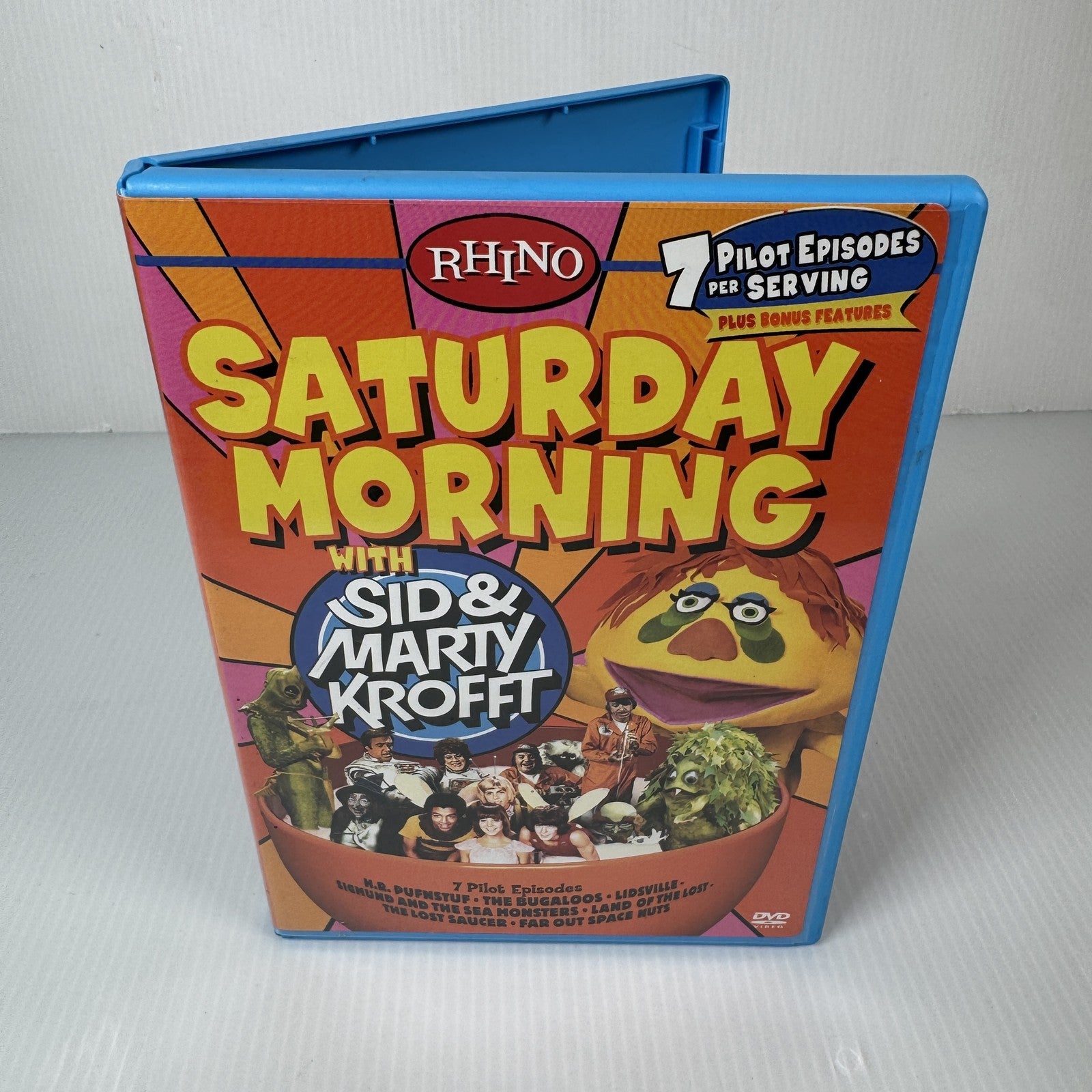 Saturday Morning with Sid & Marty Krofft DVD 7 Pilot Episodes Retro TV
