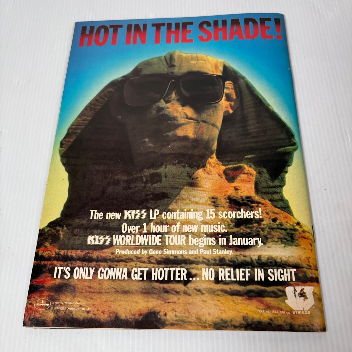 Faces Rocks Magazine The Year In 89 Heavy Metal Special Edition w/ All Posters