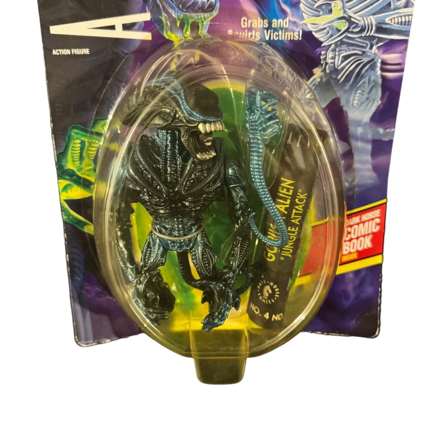 VTG 1992 Aliens Gorilla Alien Action Figure by Kenner New in Package