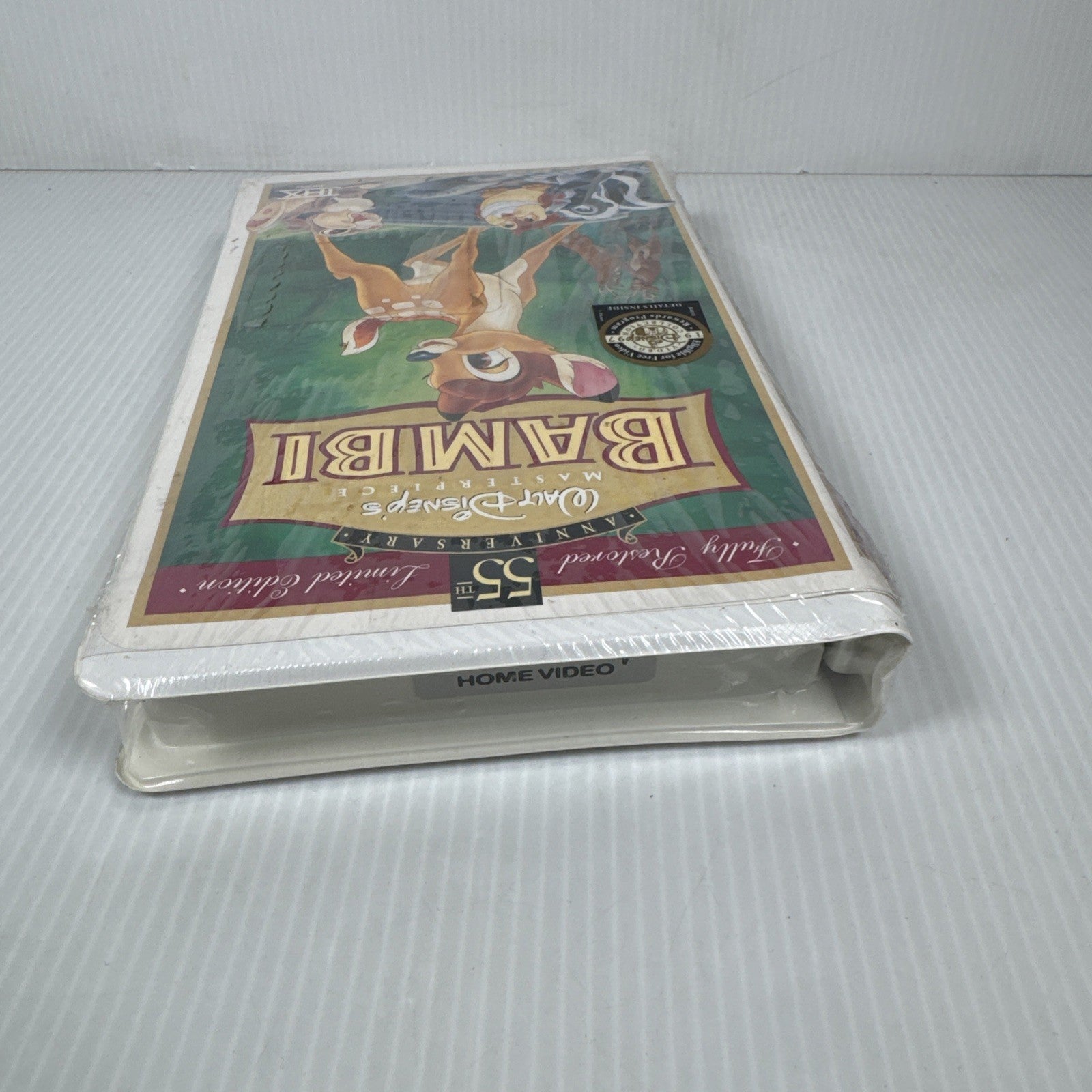 Bambi - New Sealed! VHS Disney Tape 55th Anniversary Masterpiece Clamshell Movie