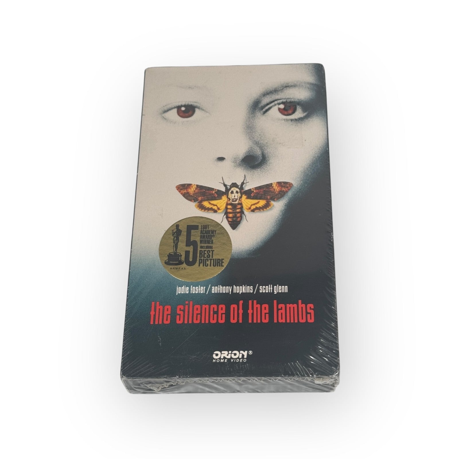 The Silence Of The Lambs VHS SEALED Orion Stickers Anthony Hopkins Jodie Foster