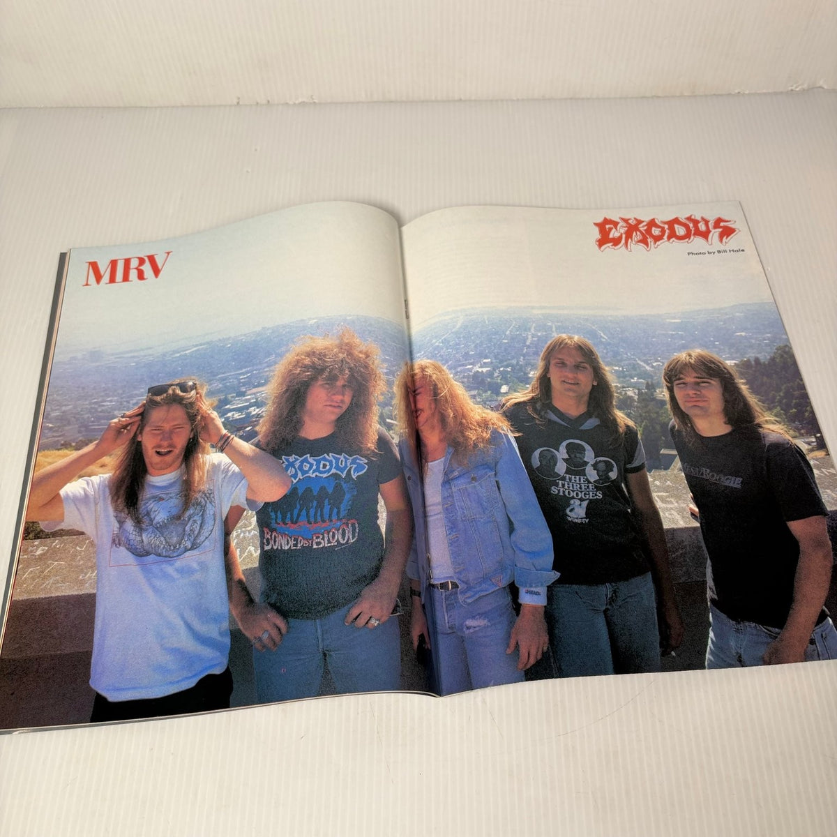 Metal Rendezvous International Magazine 1987 Gary Moore Power Metal Exodus