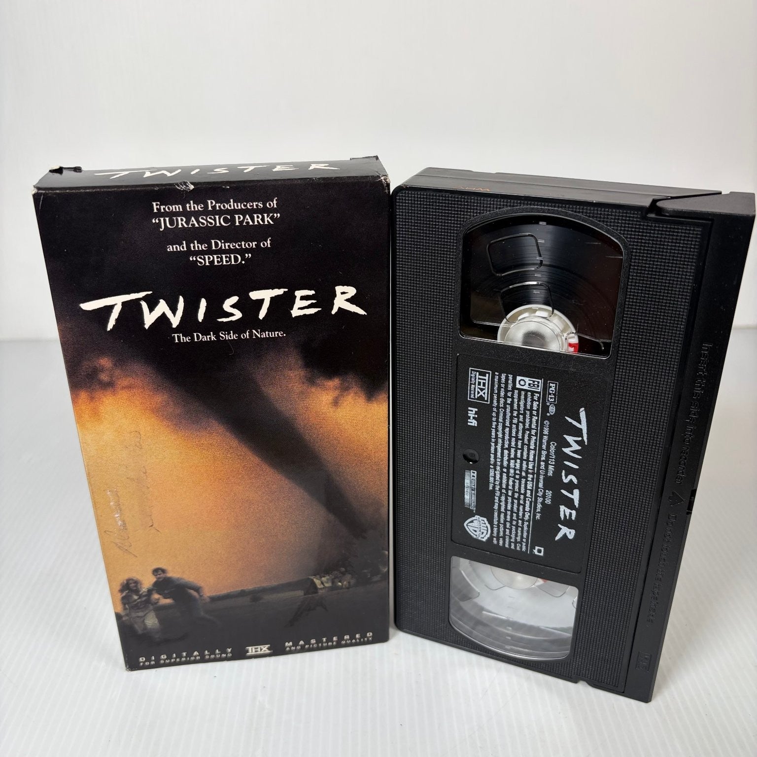 Twister VHS 1996 Action Thriller THX Digitally Mastered Warner Bros.