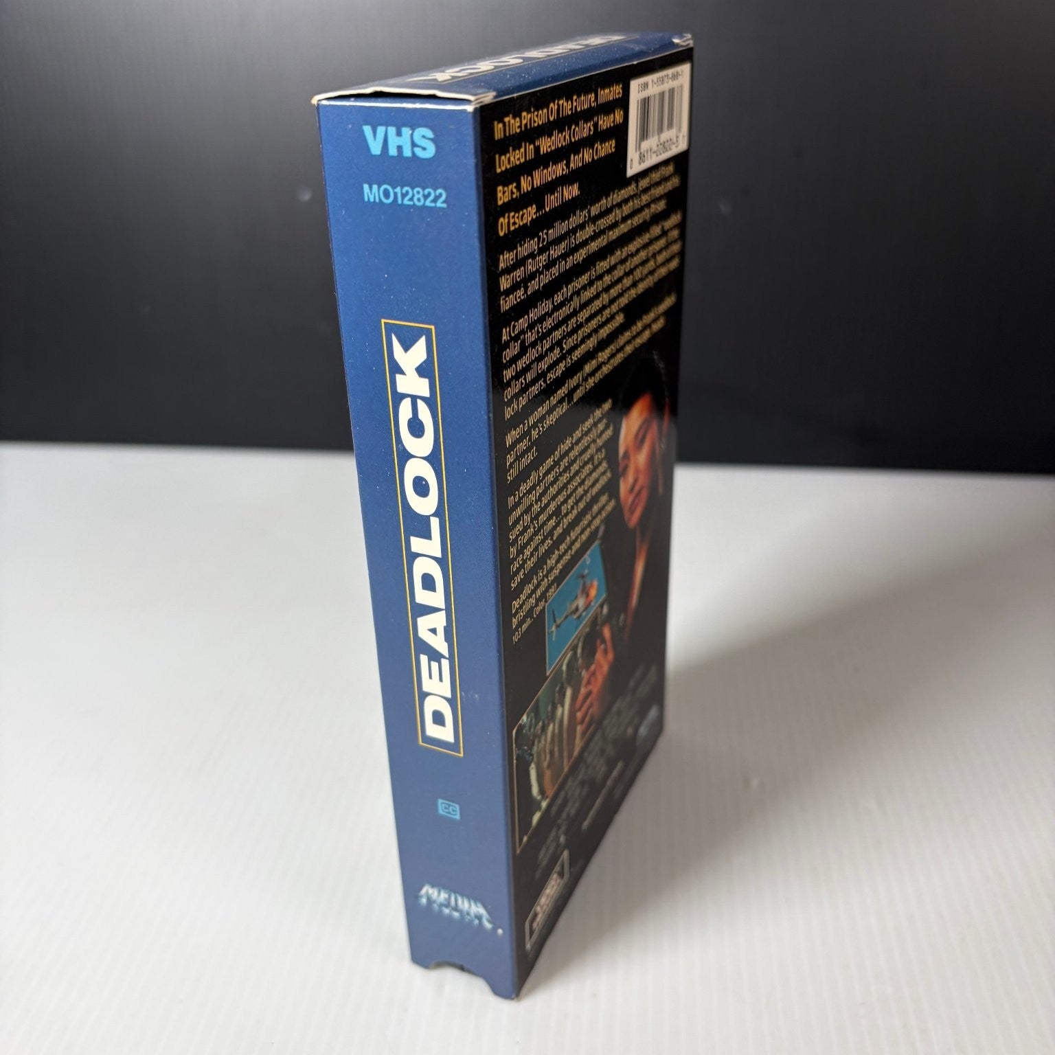 Deadlock VHS 1991 Sci-Fi Thriller Original Release Video Treasures