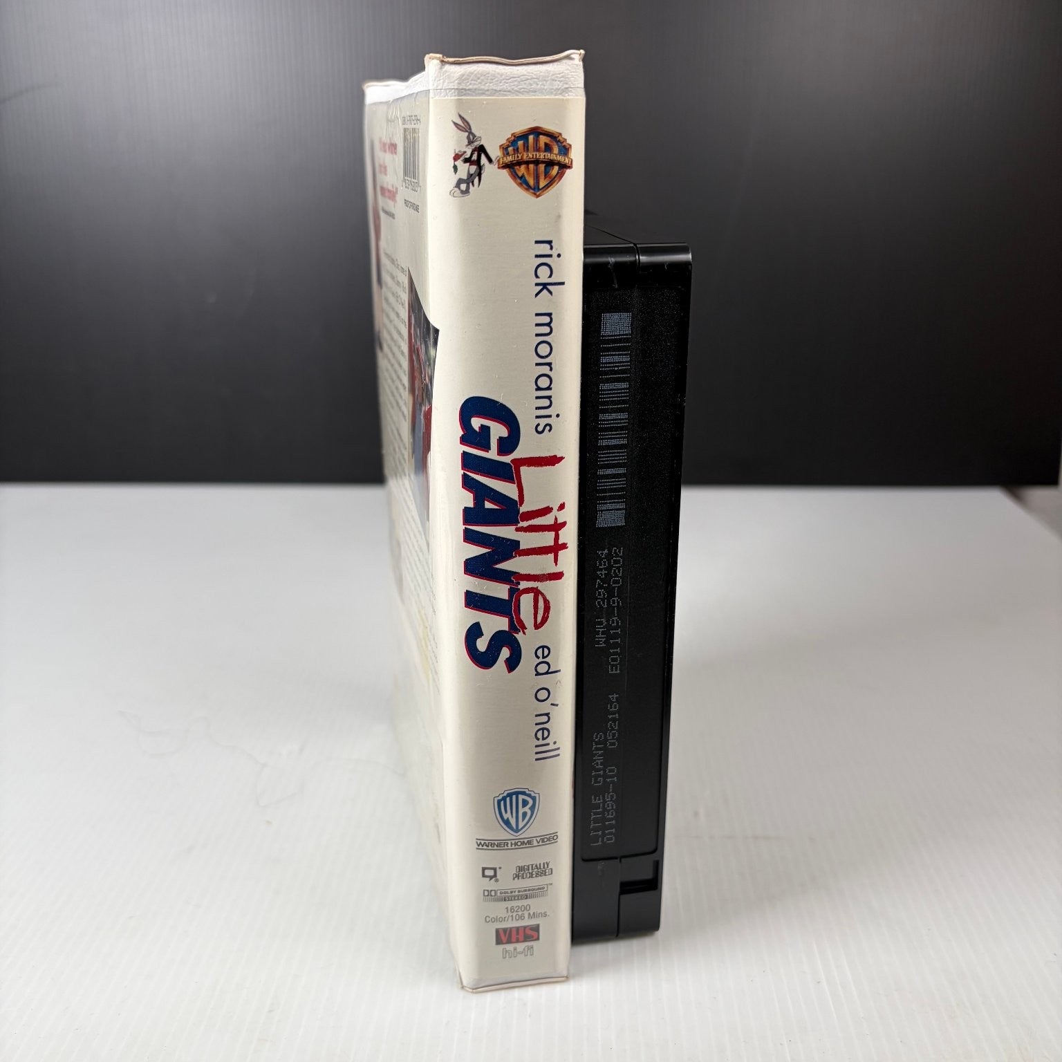 Little Giants VHS 1994 with Collectible Milk Caps Family Comedy Original Release