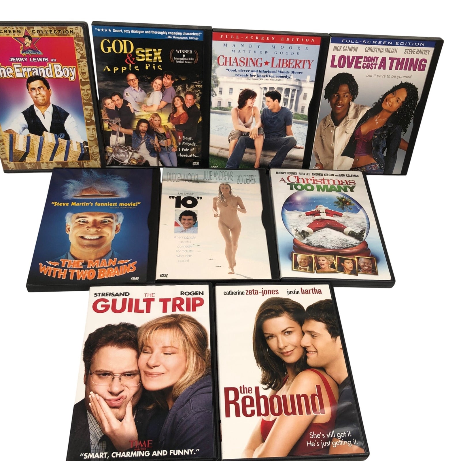 Lot Of 16 Comedy DVD Movies The Guilt Trip Little Fockers Role Models & More