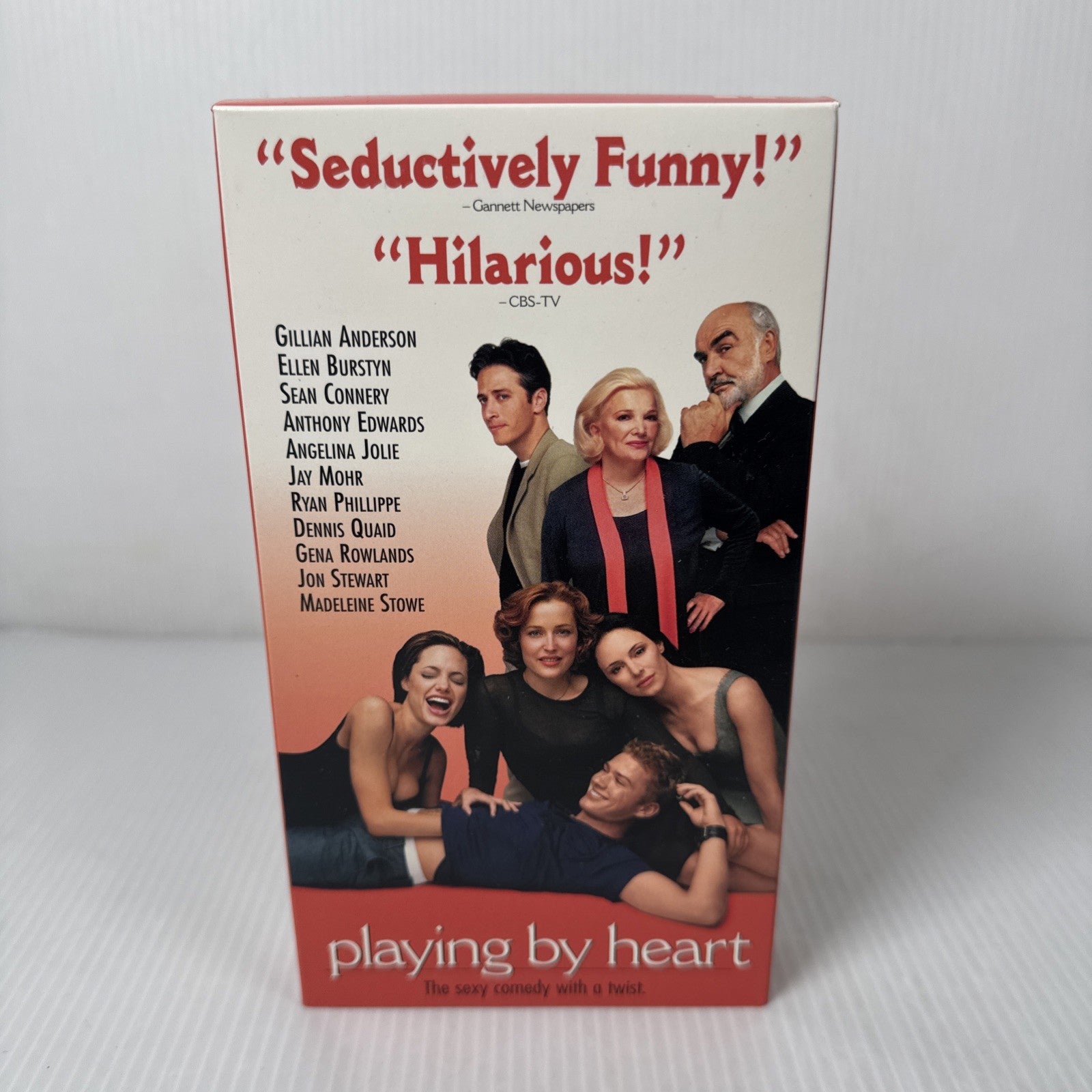 Playing By Heart (VHS 1999) Angelina Jolie, Dennis Quaid, Sean Connery, Jay Mohr