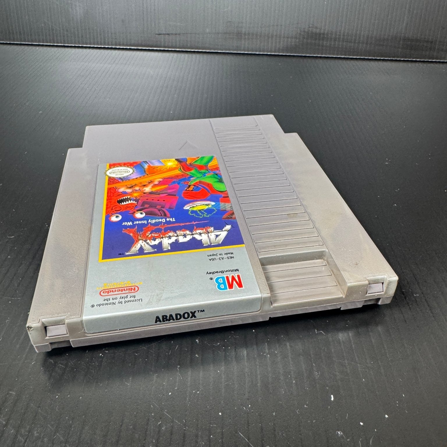 Abadox The Deadly Inner War NES Nintendo Entertainment System Video Game