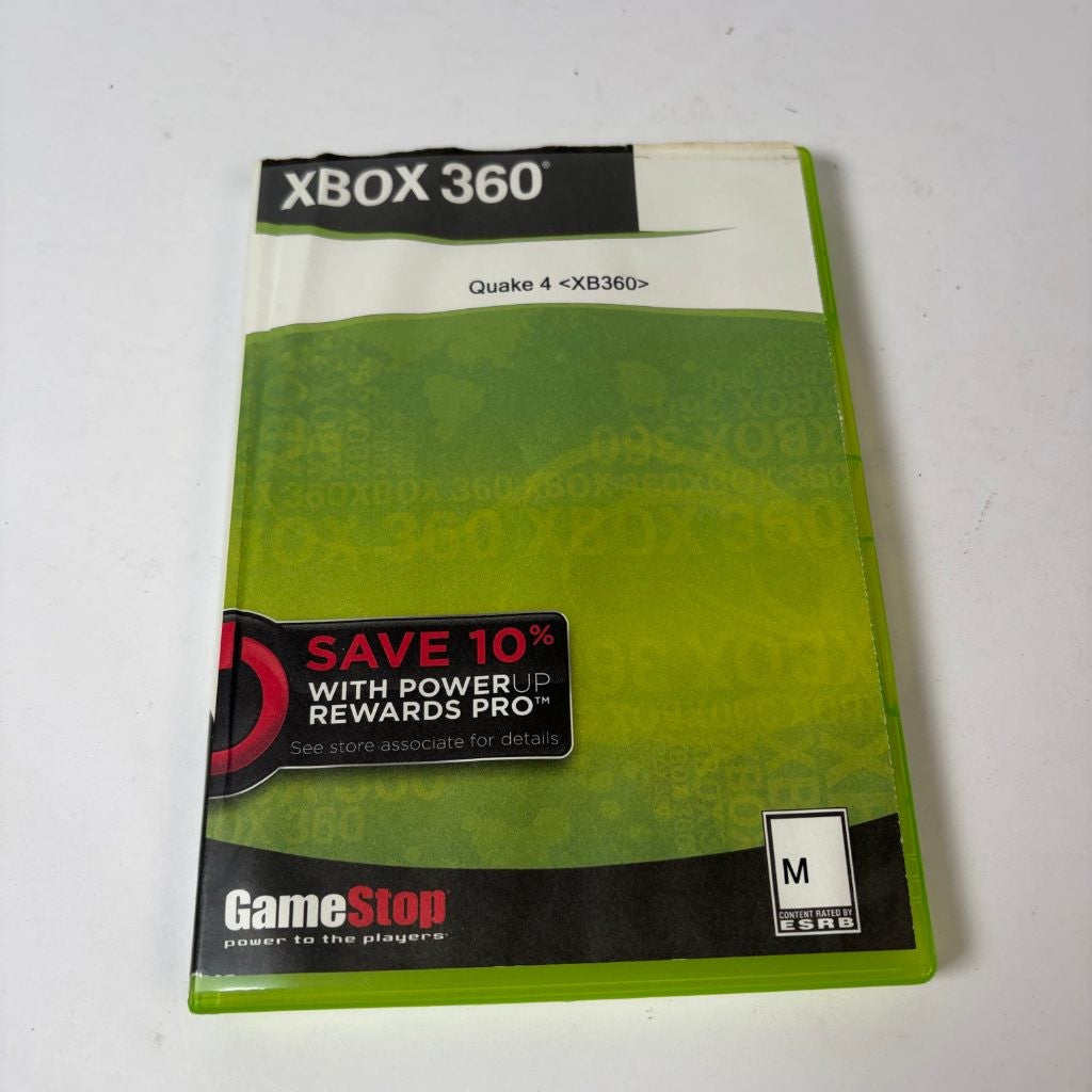 Quake 4 Xbox 360 with Bonus Disc Activision id Software FPS Shooter