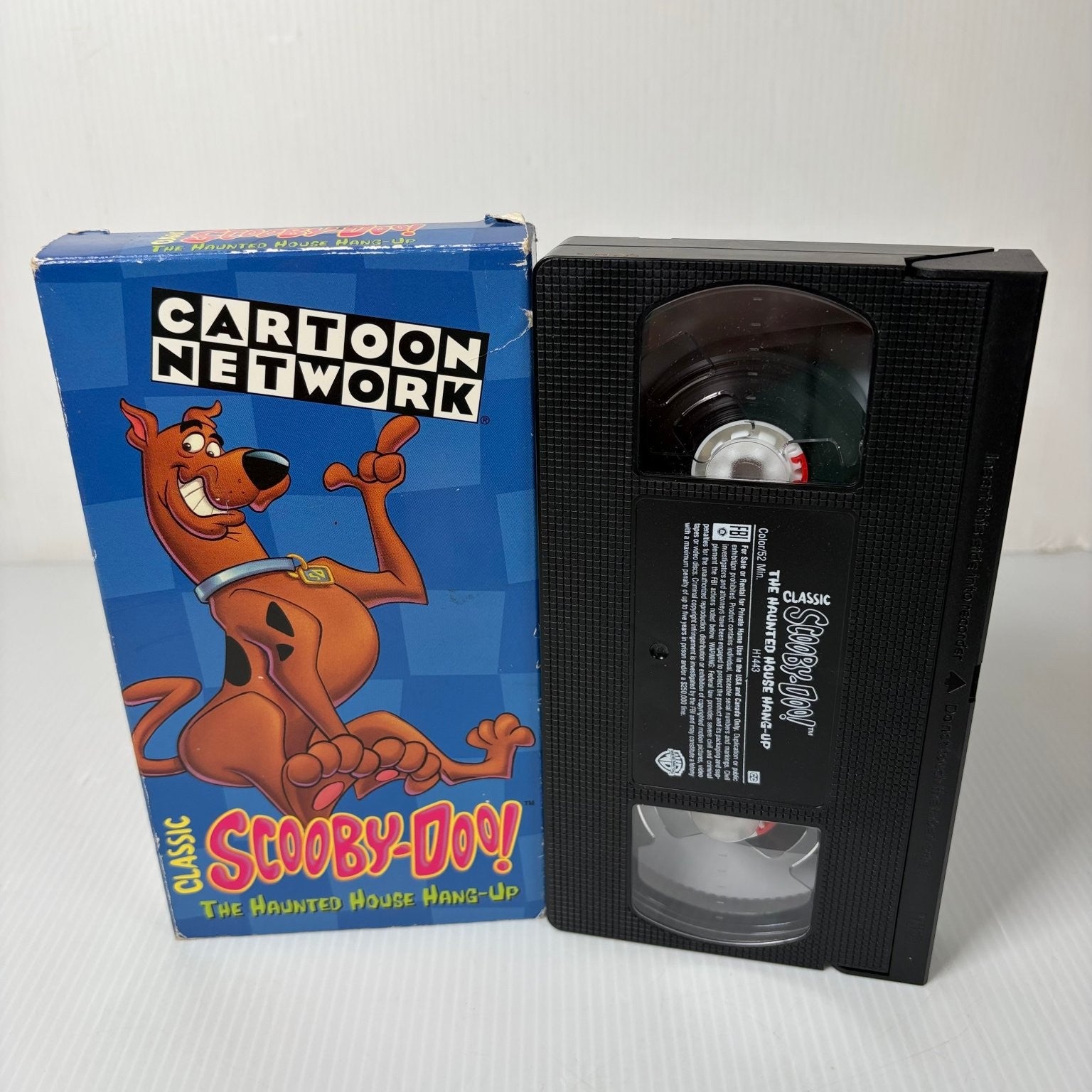 Scooby-Doo! Haunted House Hang-Up VHS 1999 Cartoon Network Classic