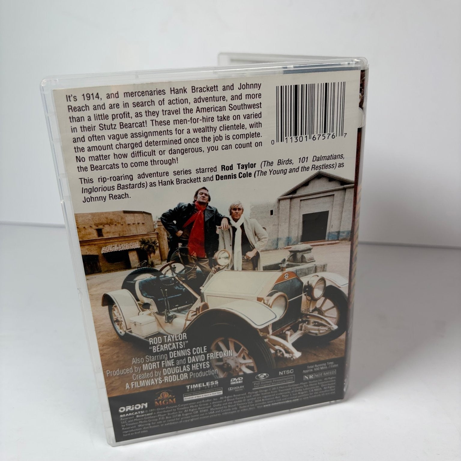 Bearcats! The Complete Television Series (DVD, 2-Disc Set) Rod Taylor Dennis