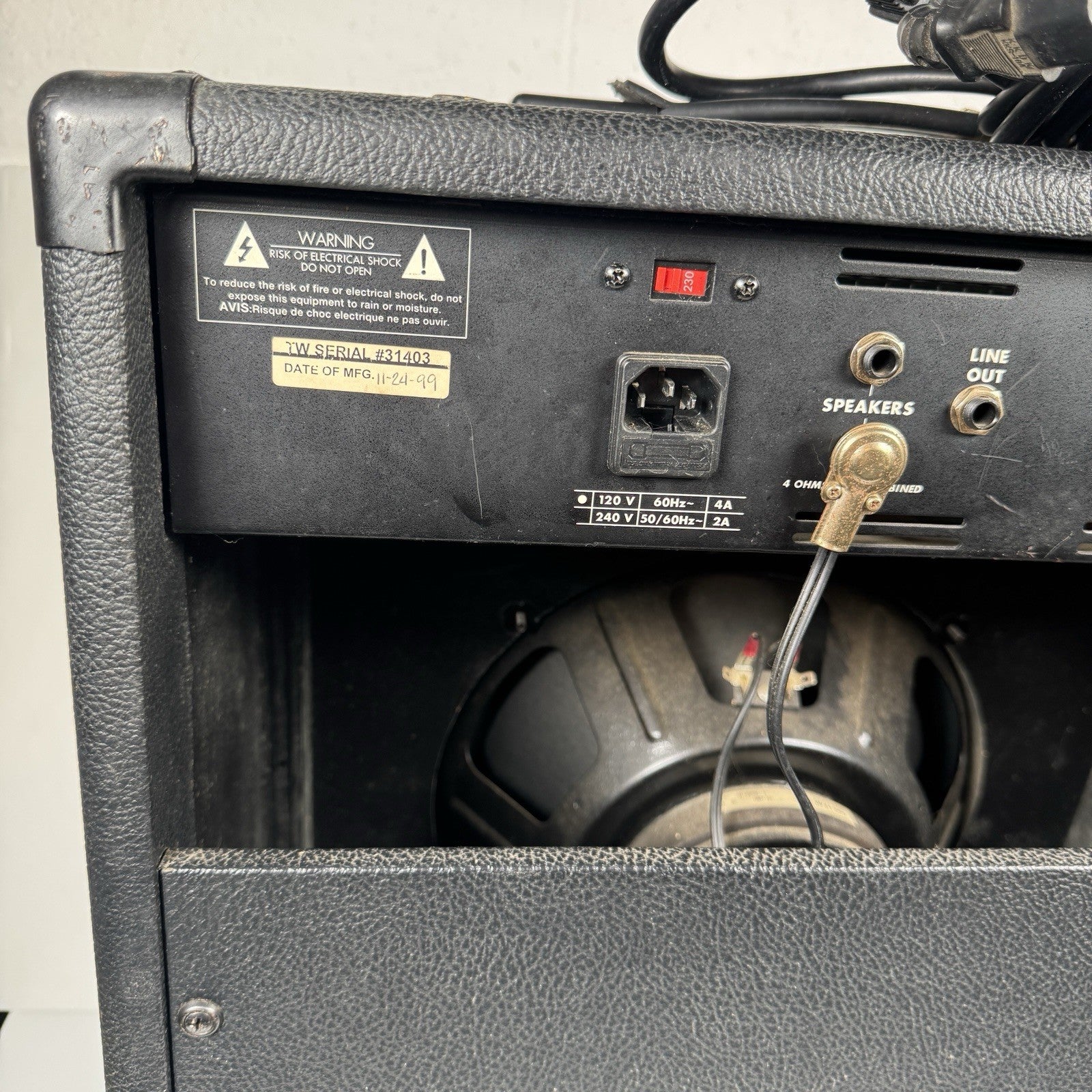 TubeWorks 7100 Mosvalve 75 Watt Combo Guitar Amplifier By Genz Benz