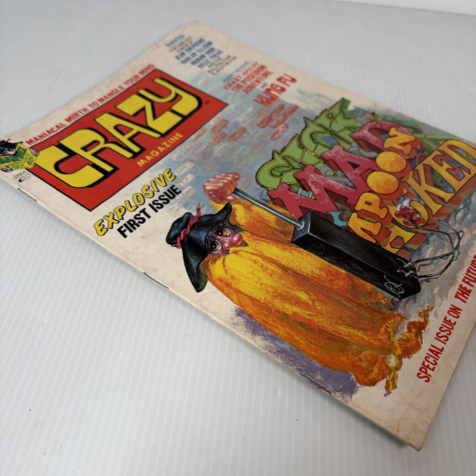 Crazy Magazine #1 (Oct 1973) Marvel Comics First Issue Mad Parody Vaughn Bodé